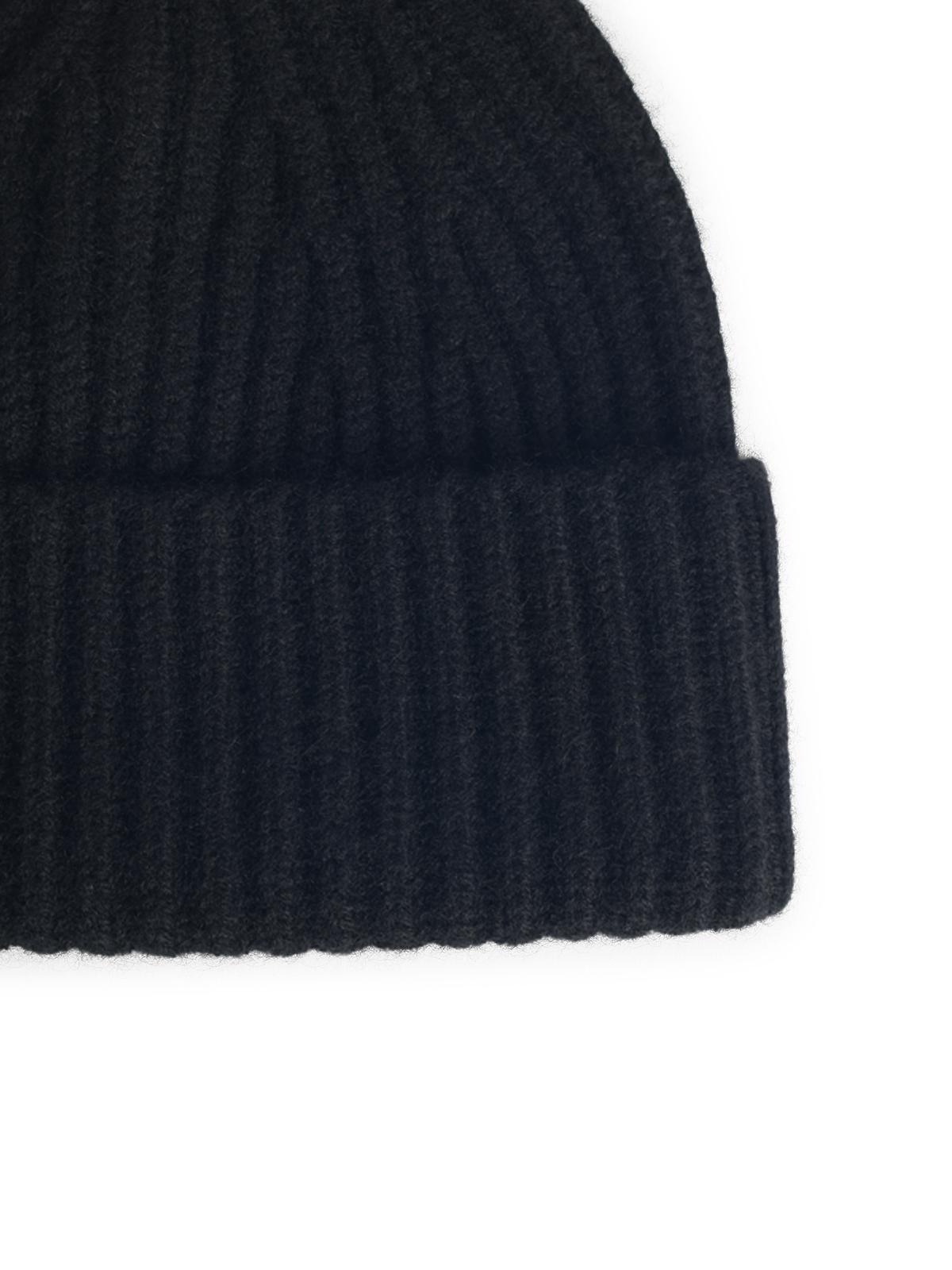 Lisa Yang 'Martigny' Black Cashmere Cap Women LISA YANG