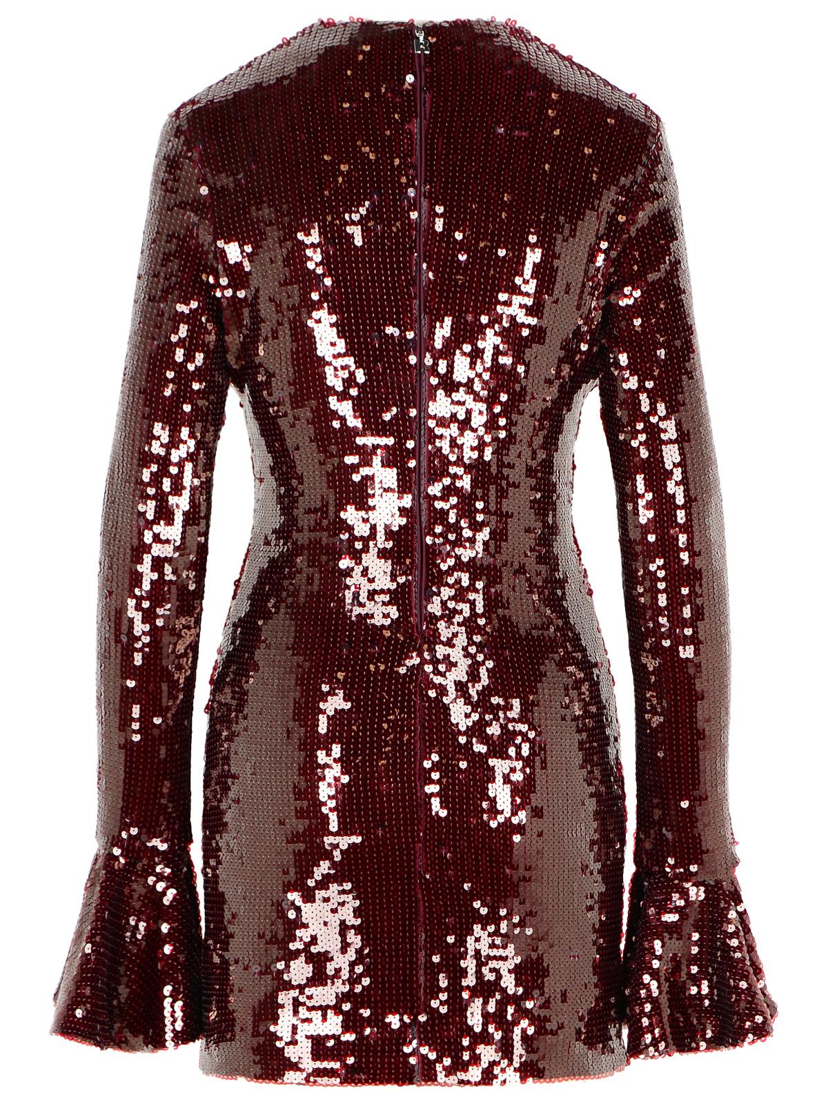 Rotate 'Rositana' Burgundy Polyester Dress Women ROTATE