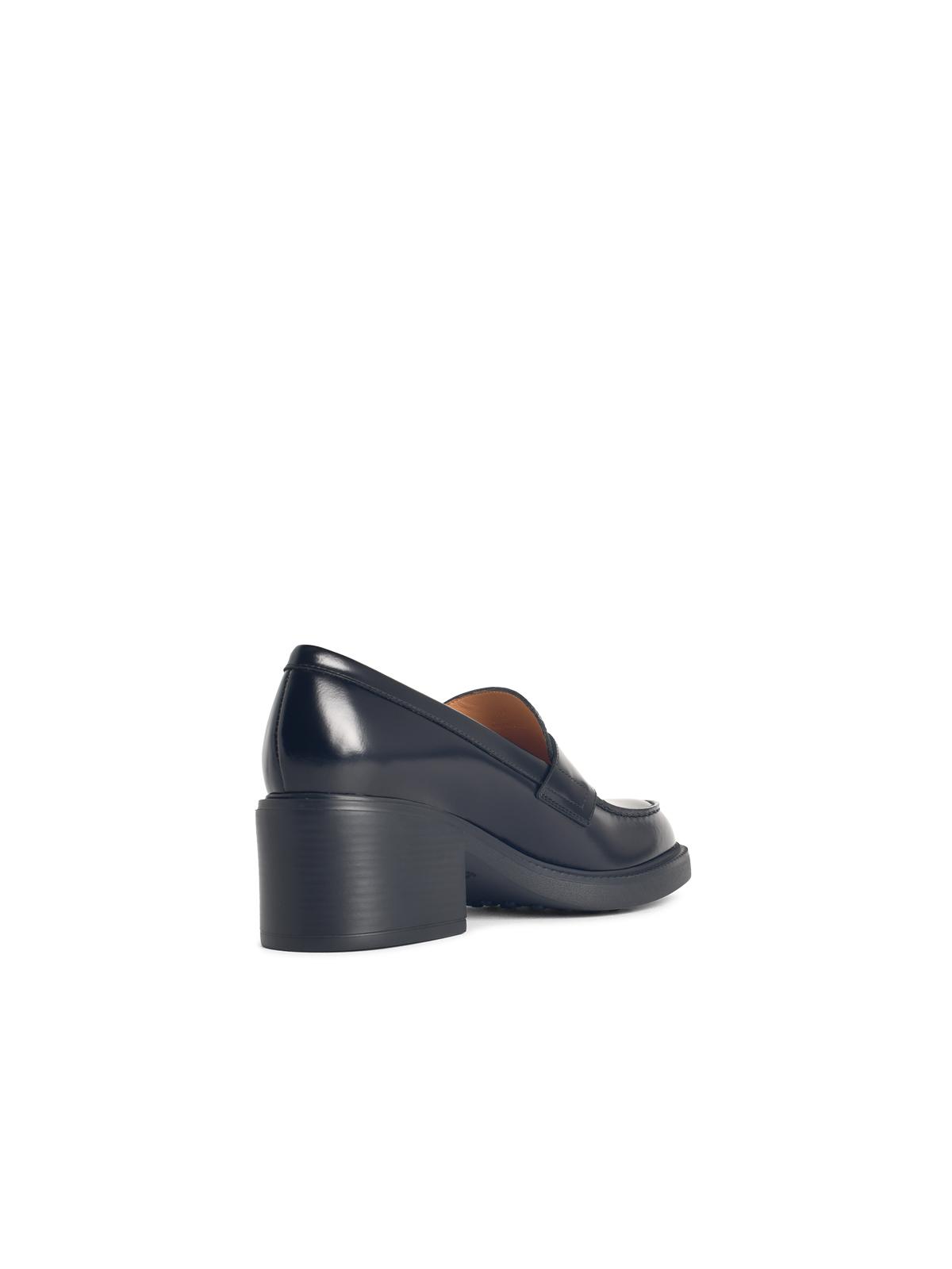 Tod's Black Leather Loafers Women TOD'S