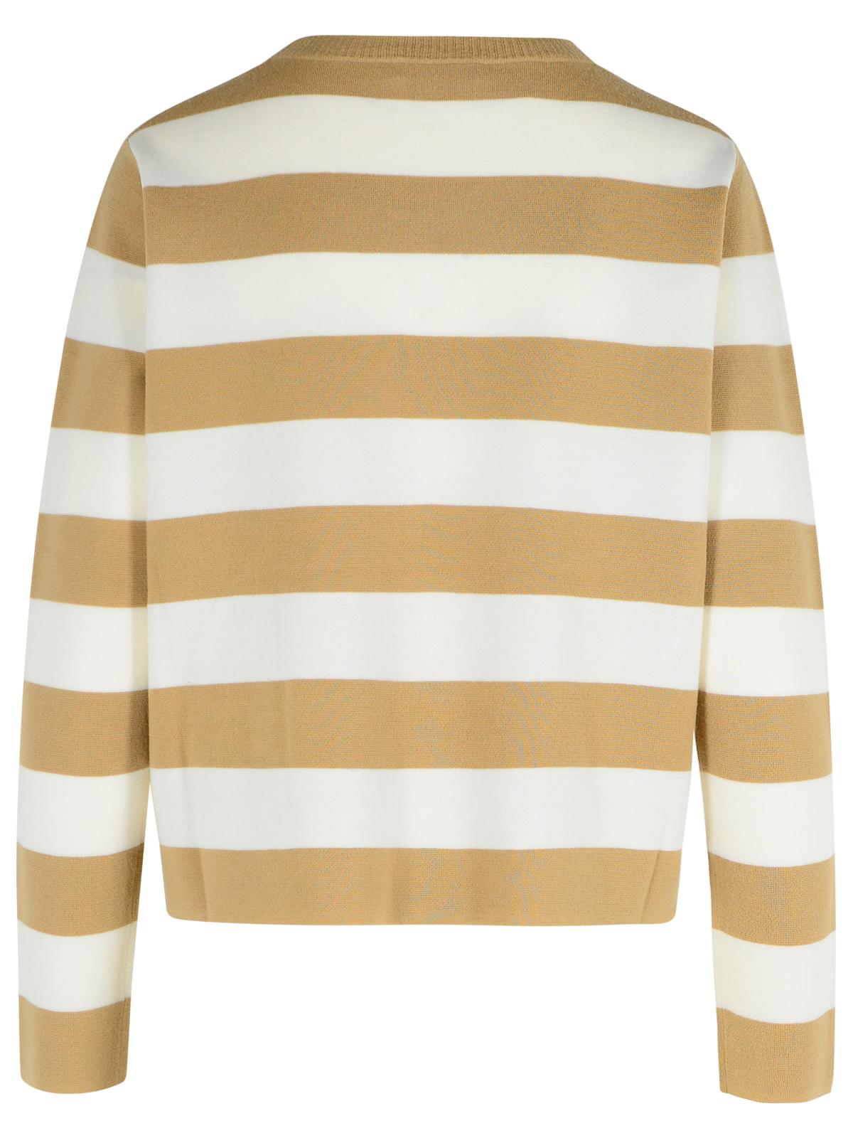 Max Mara 'Viterbo' Sand Virgin Wool Sweater Women MAX MARA