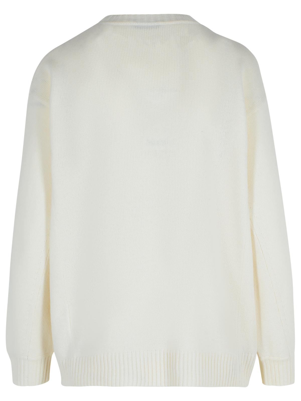 Max Mara Off-White Wool And Cashmere 'Fido' Sweater Women MAX MARA