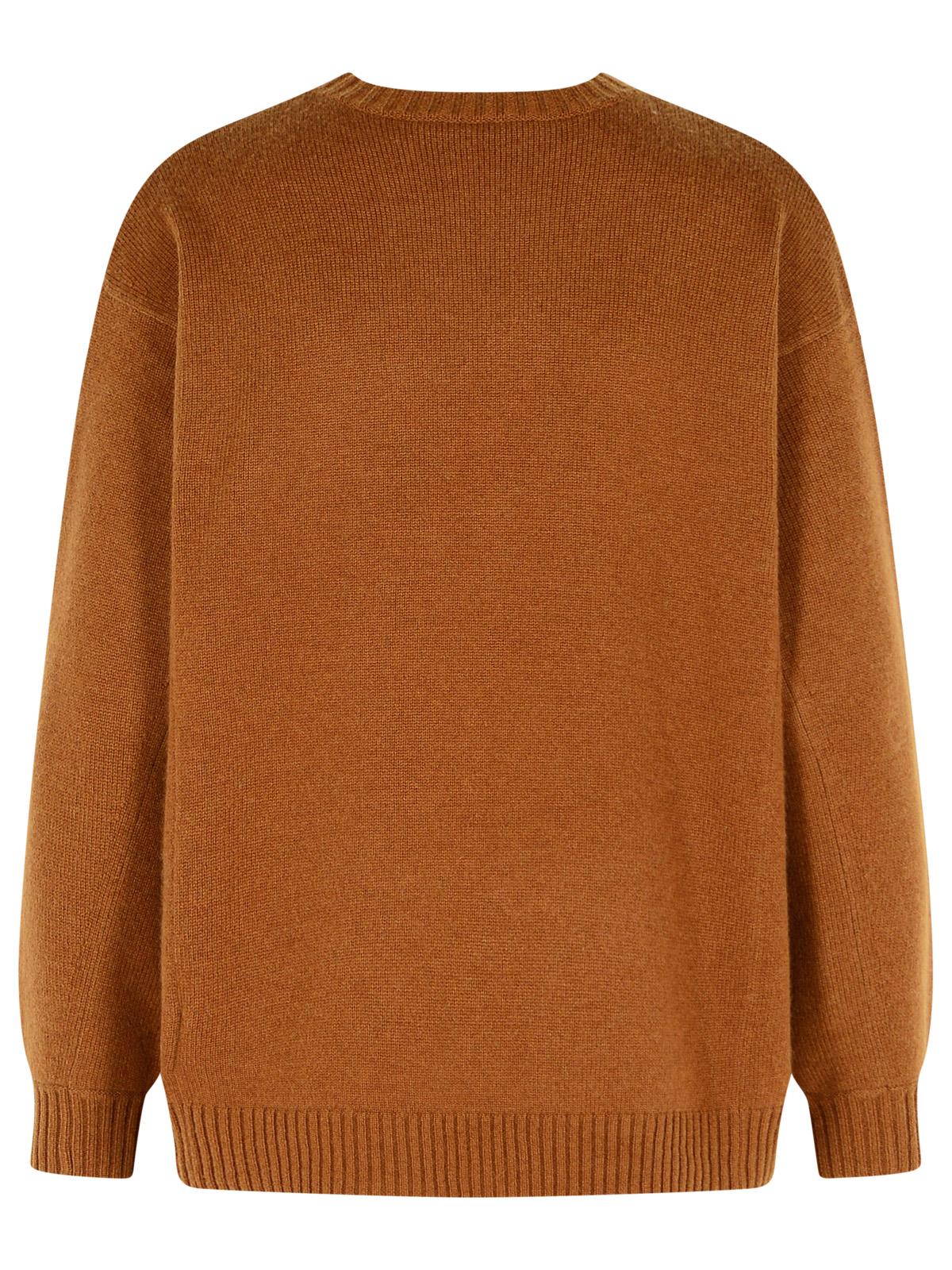 Max Mara Wool And Cashmere Leather Sweater Women MAX MARA