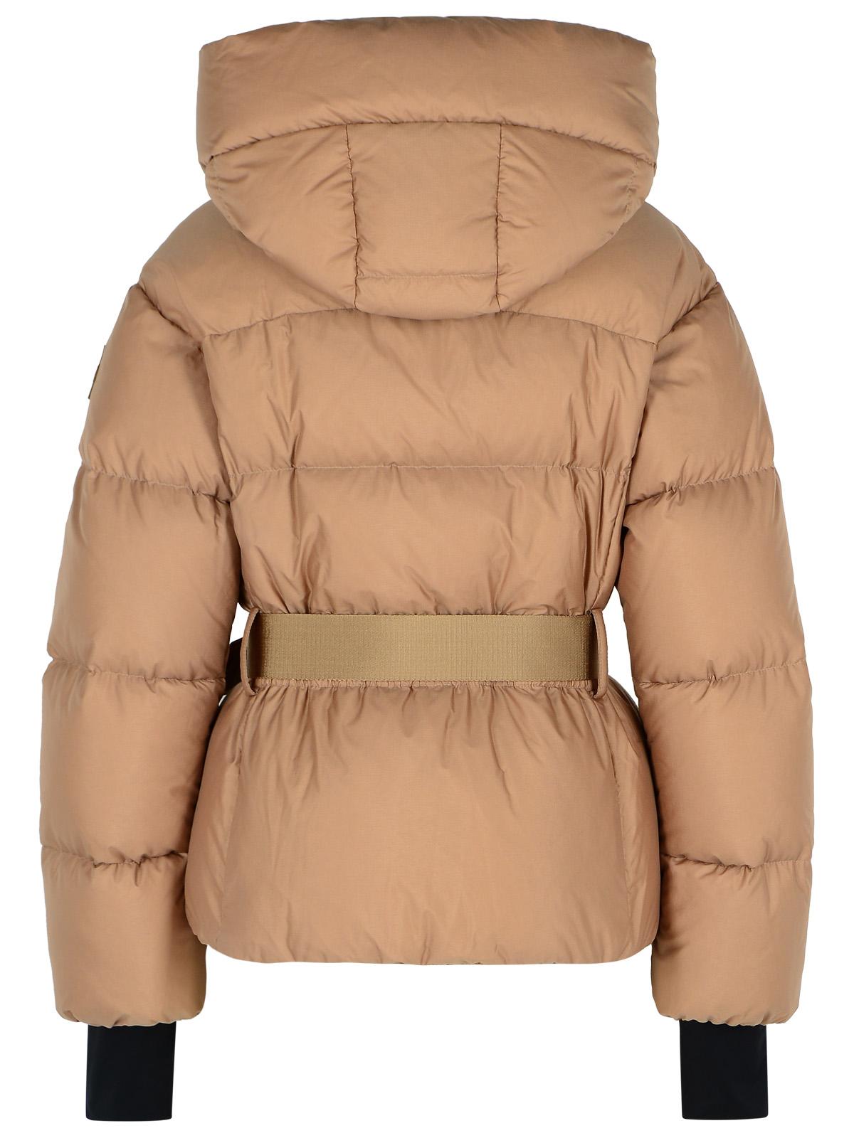 Moncler Grenoble 'Nisene' Beige Polyamide Down Jacket Women