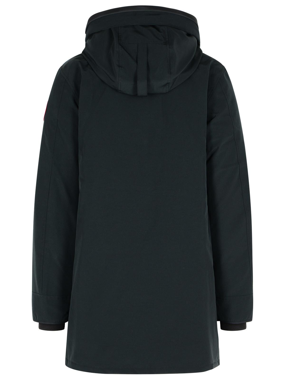 Canada Goose 'Lagnford' Black Nylon And Cotton Parka Men CANADA GOOSE