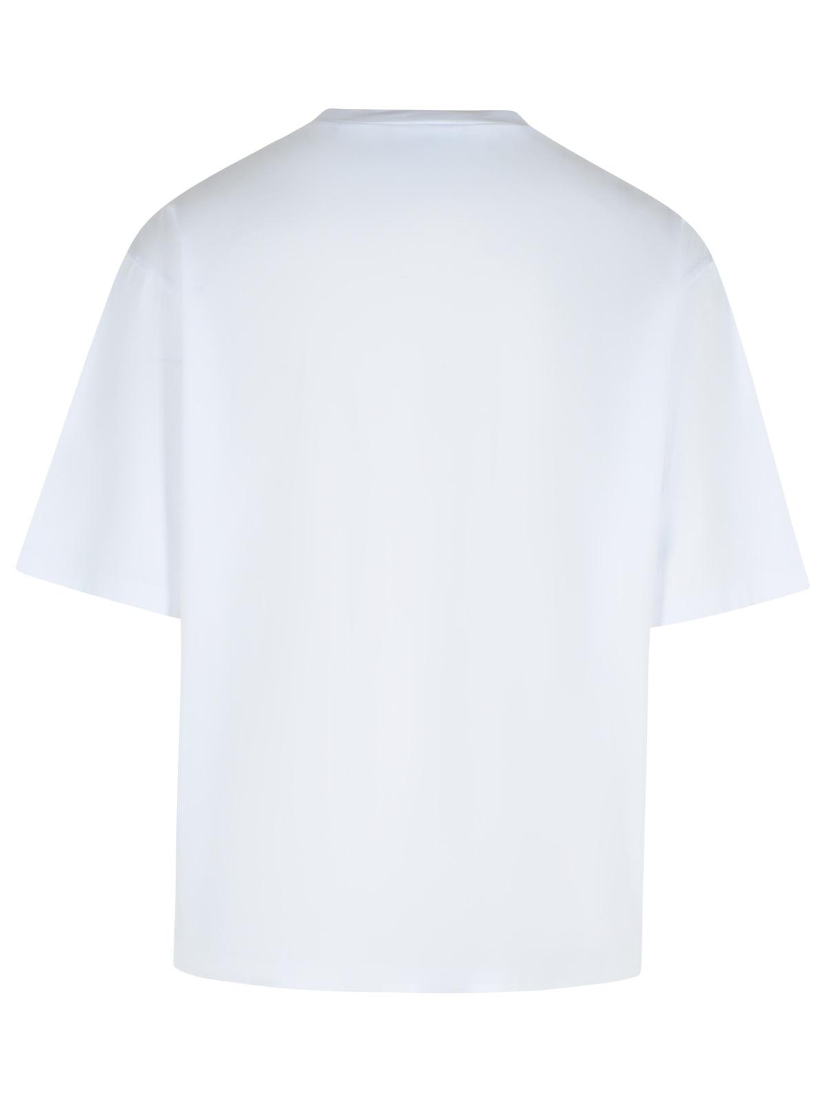 Dsquared2 White Cotton T-Shirt Men DSQUARED2