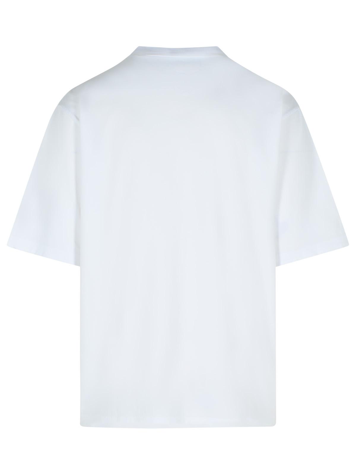 Dsquared2 White Cotton T-Shirt Men DSQUARED2