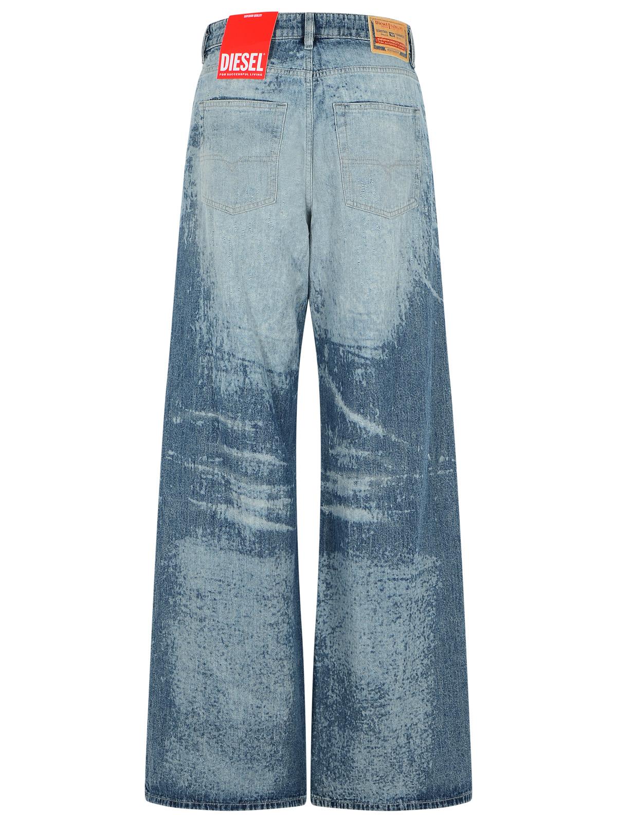 Diesel 'Sire 1996' Light Blue Cotton Jeans Women DIESEL