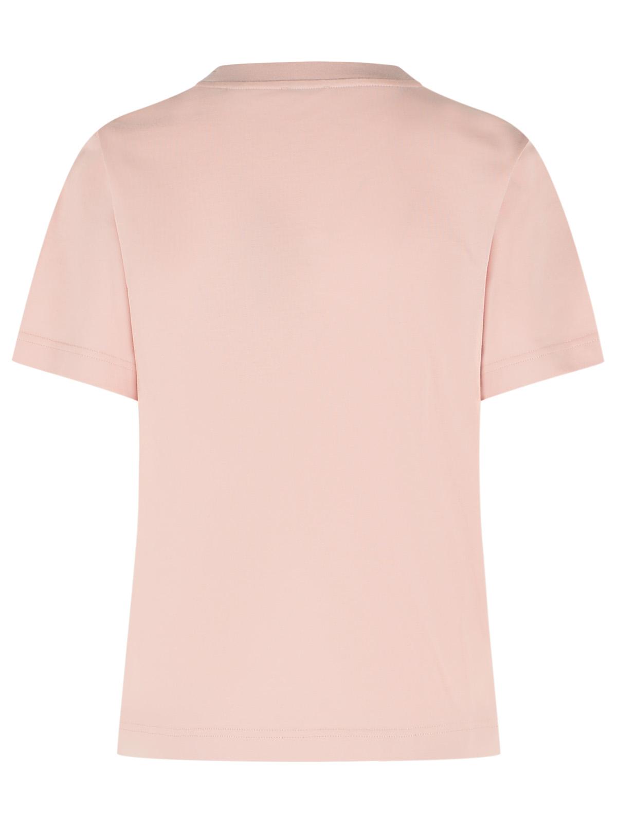 Burberry 'Frankie' Pink Cotton T-Shirt Women BURBERRY