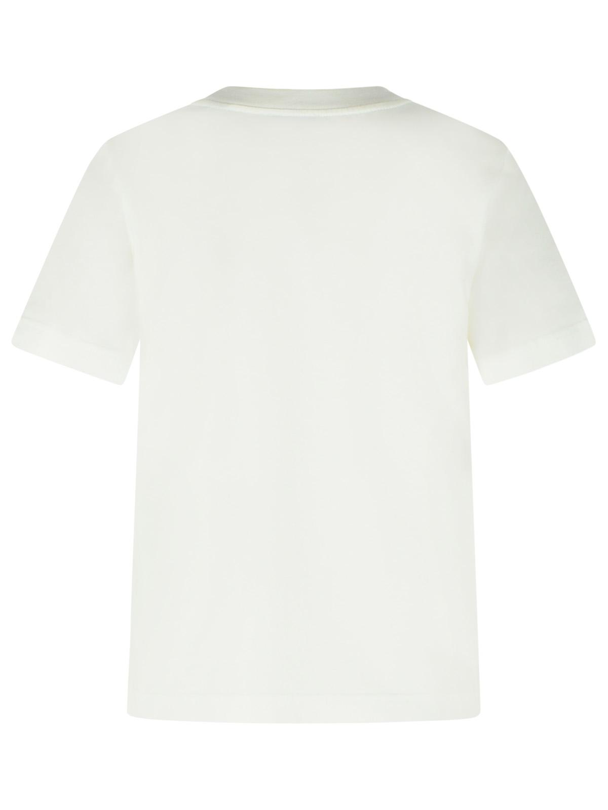 Burberry White Cotton T-Hsirt Women BURBERRY