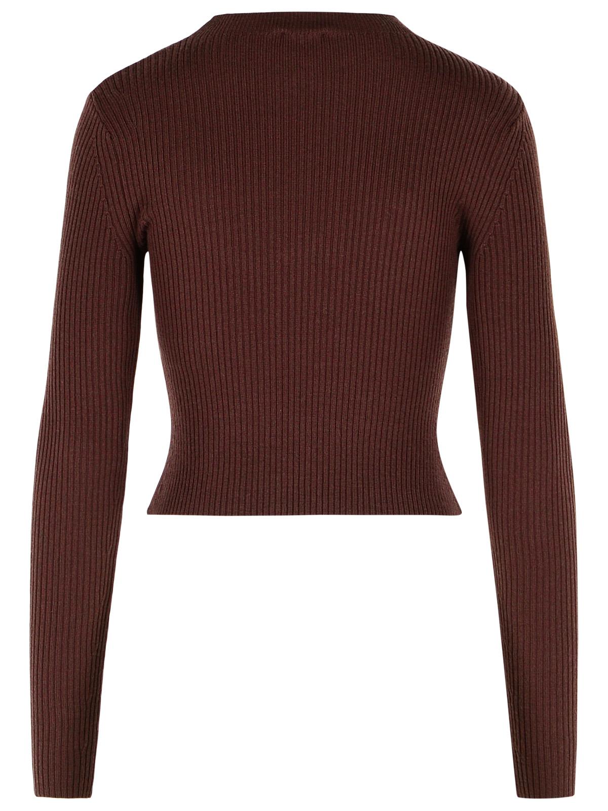 Diesel 'M-Olina' Redwood Wool Sweater Women DIESEL