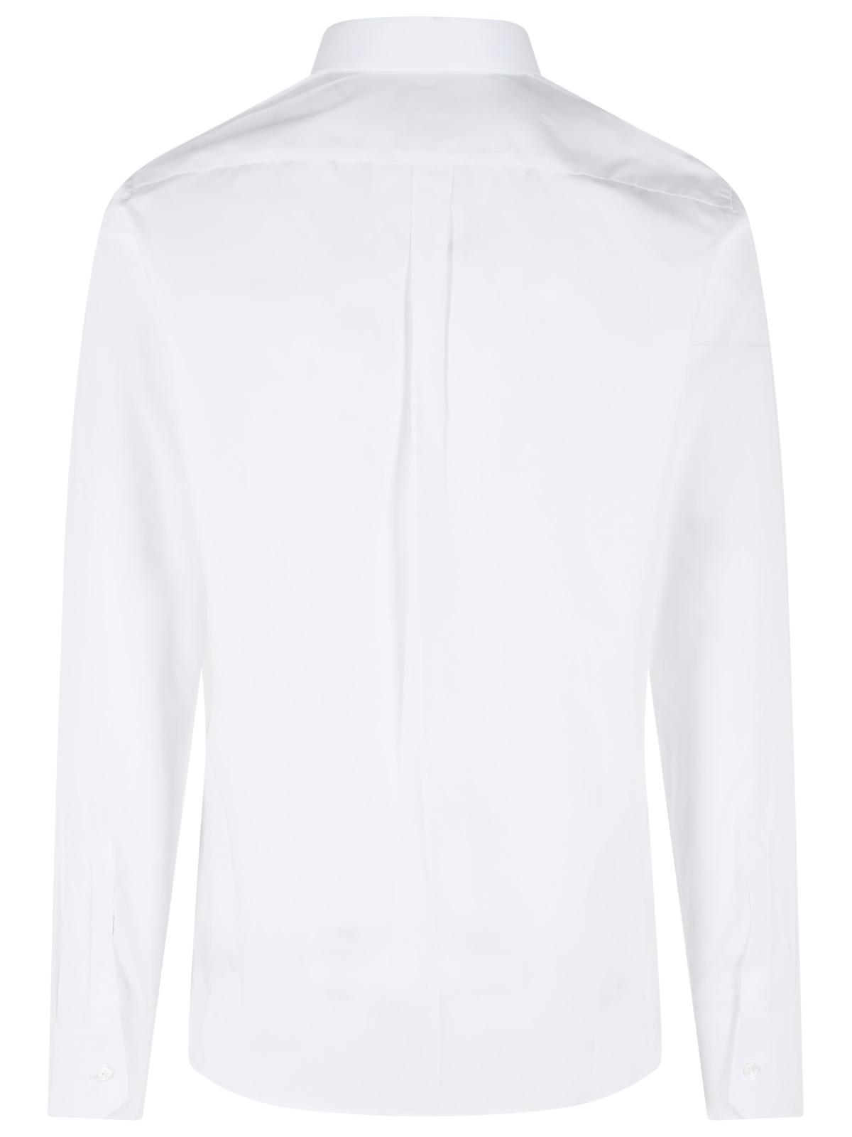 Dolce & Gabbana White Cotton Shirt Men DOLCE & GABBANA