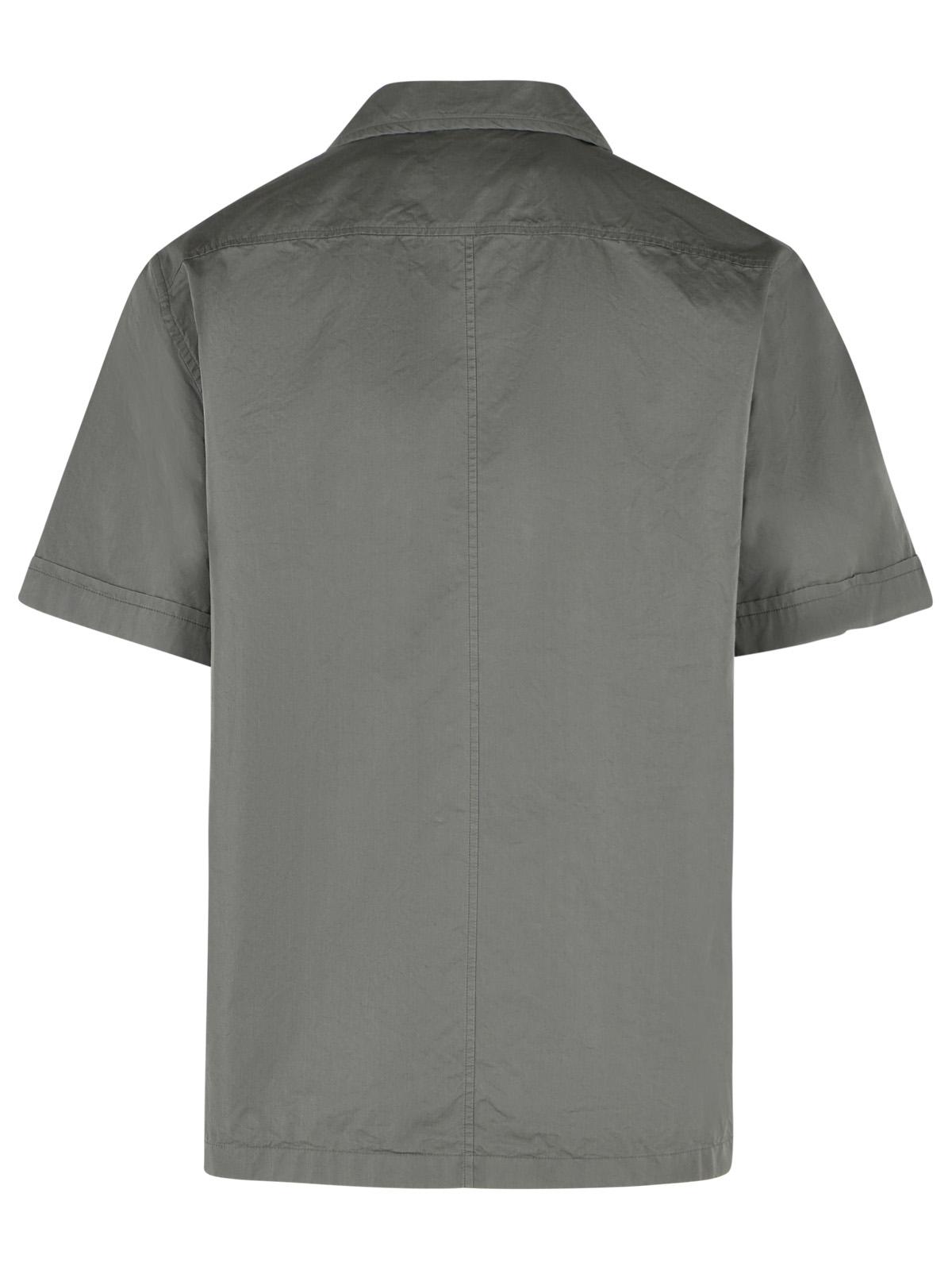 Dolce & Gabbana Grey Cotton Shirt Men DOLCE & GABBANA