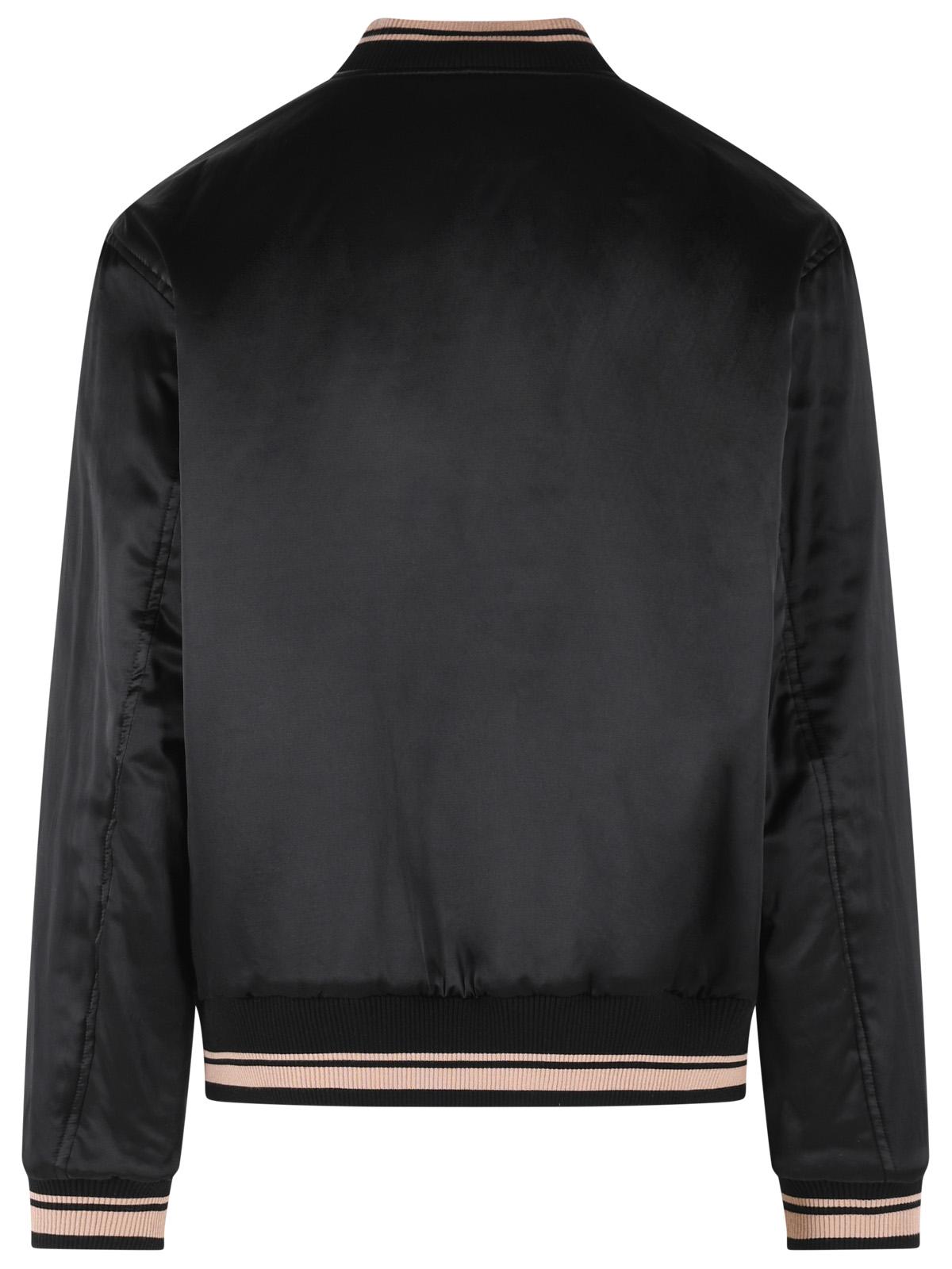Dries Van Noten 'Volker' Reversible Bomber Jacket In Pink Viscose Blend Men