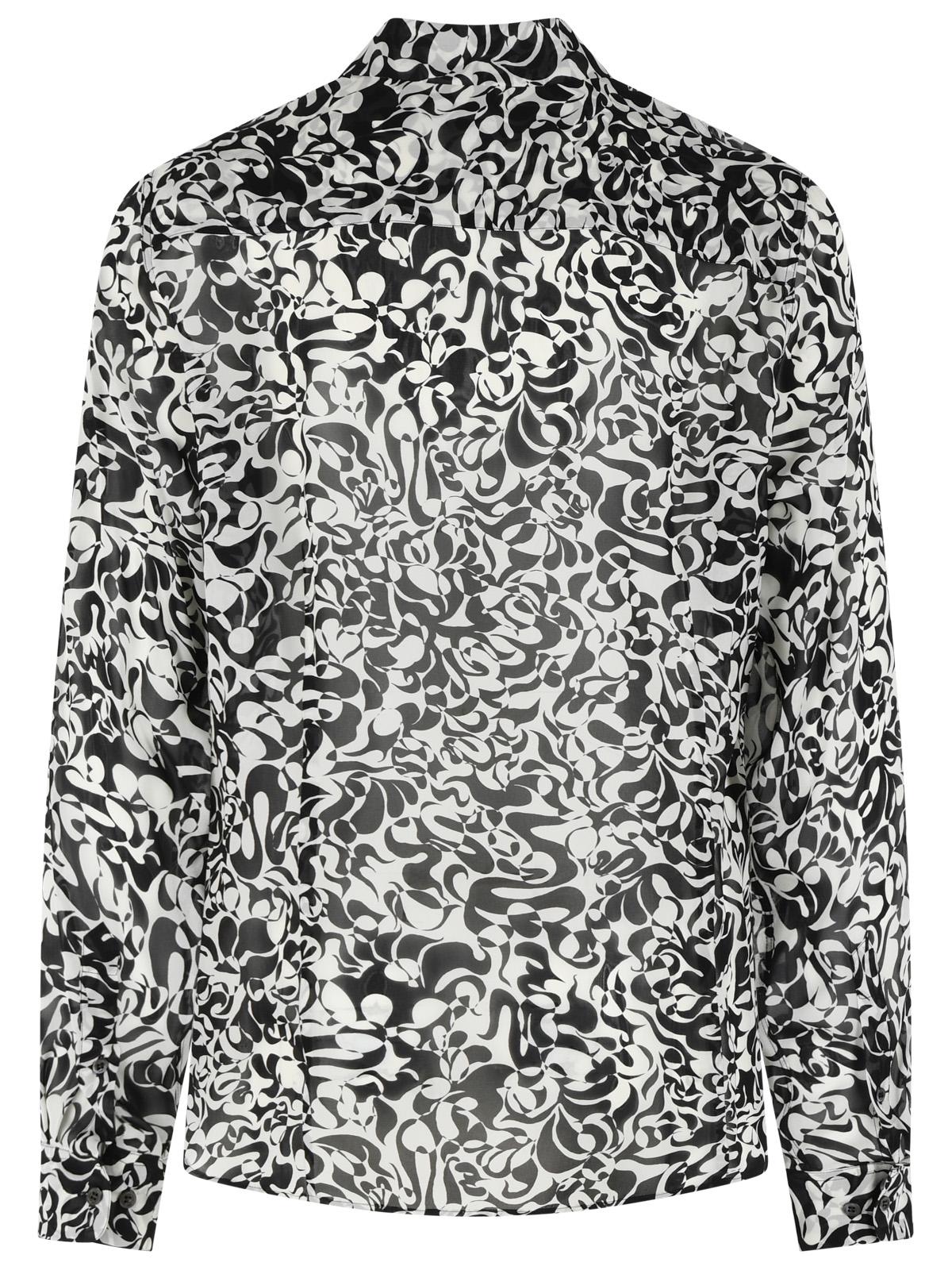 Dries Van Noten 'Carvies' Black Viscose Shirt Men DRIES VAN NOTEN