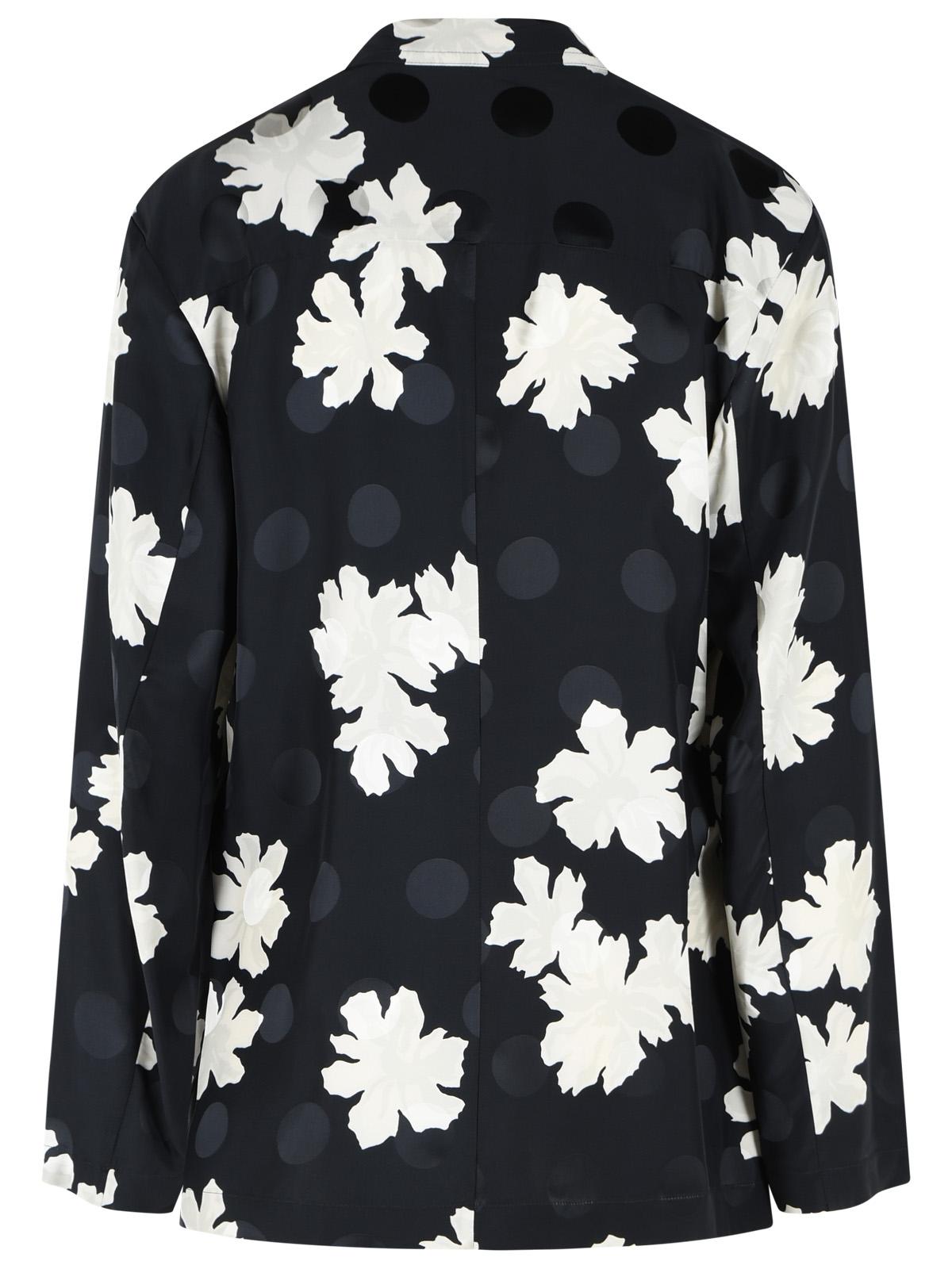 Dries Van Noten 'Caplans' Black Viscose Blazer Men DRIES VAN NOTEN