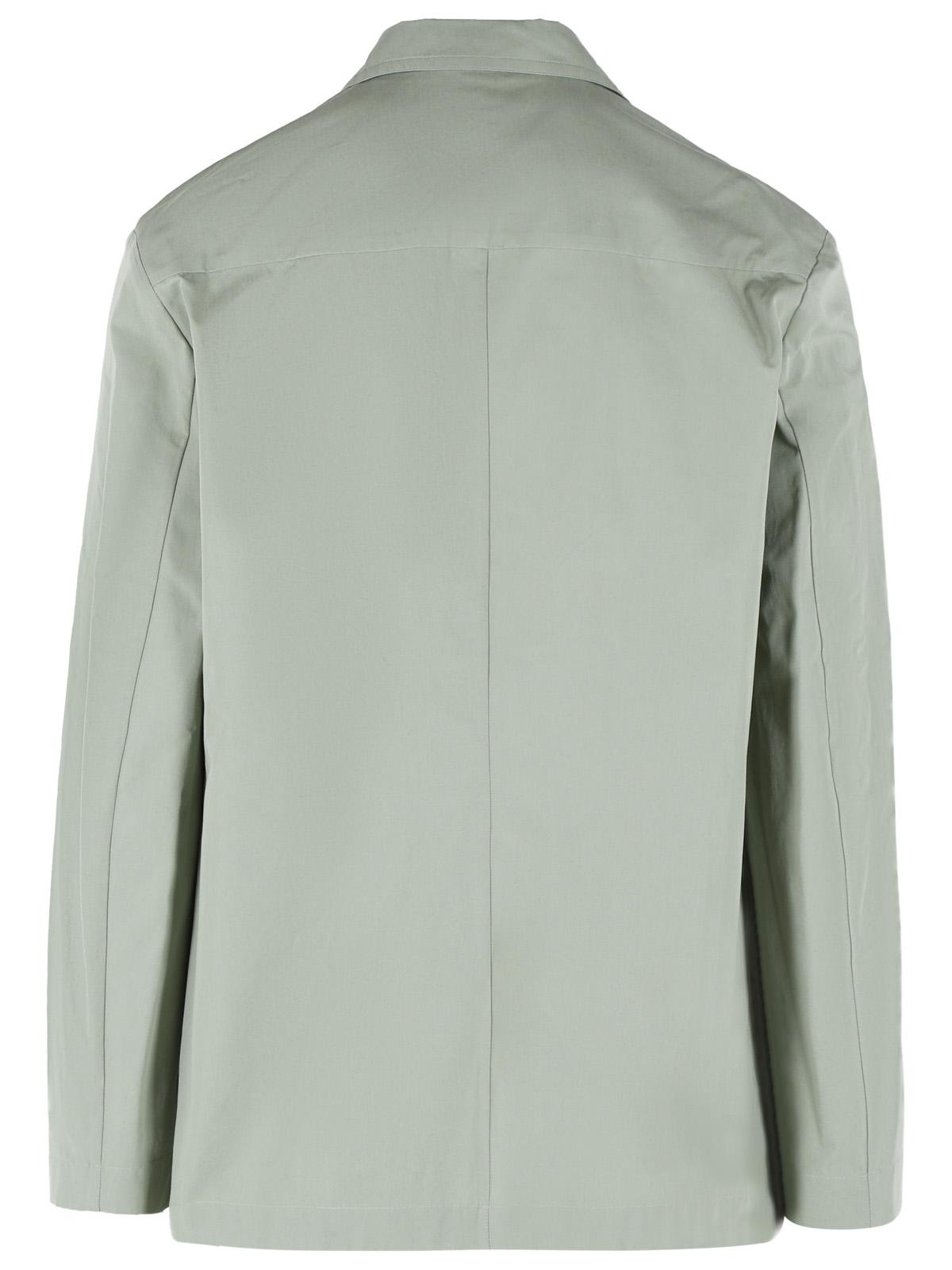 Dries Van Noten 'Caplans' Green Cotton Blazer Men DRIES VAN NOTEN