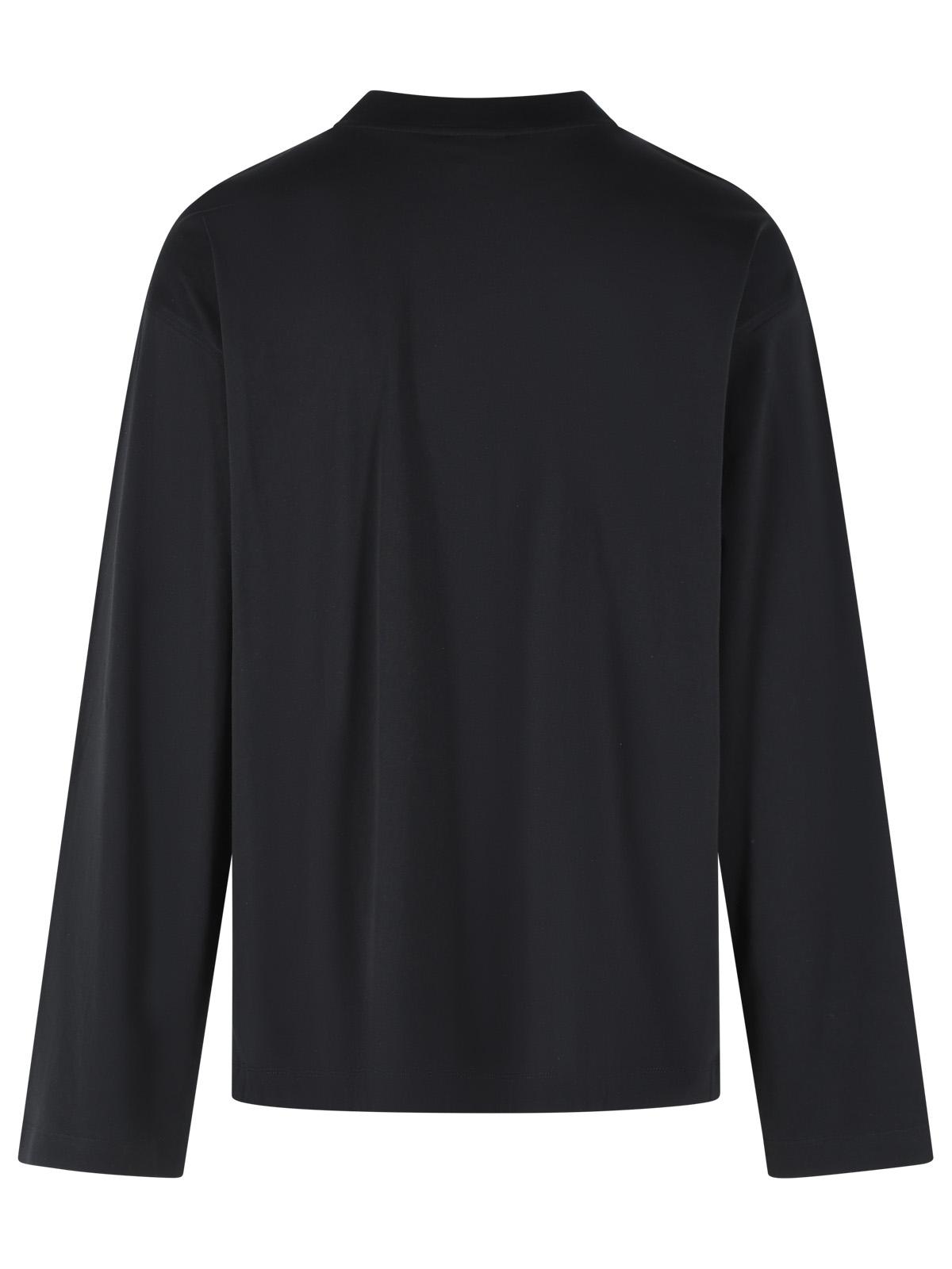 Dries Van Noten 'Heger' Black Cotton T-Shirt Men DRIES VAN NOTEN