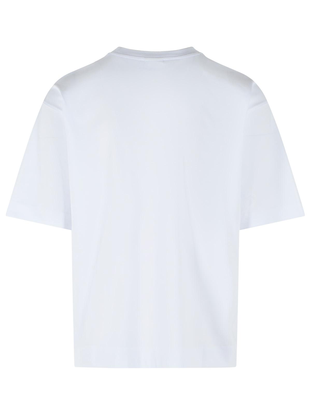 Dries Van Noten 'Heso' White Cotton T-Shirt Men DRIES VAN NOTEN