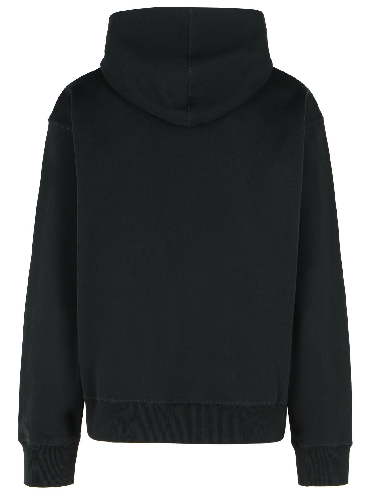 Balmain Black Cotton Sweatshirt Men BALMAIN