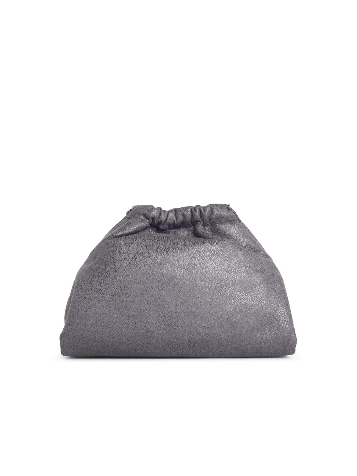 Stella Mccartney 'Falabella Coulisse' Mini Bag In Grey 'Shaggy Deer' Women STELLA MCCARTNEY