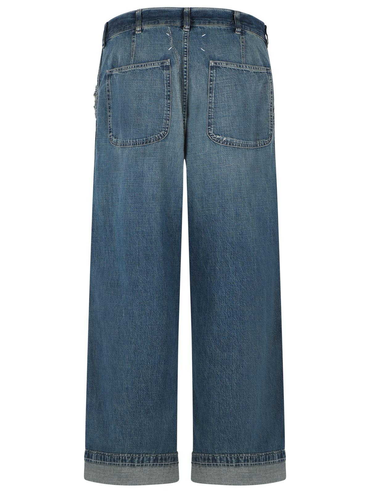 Maison Margiela Blue Light Cotton Jeans Men MAISON MARGIELA