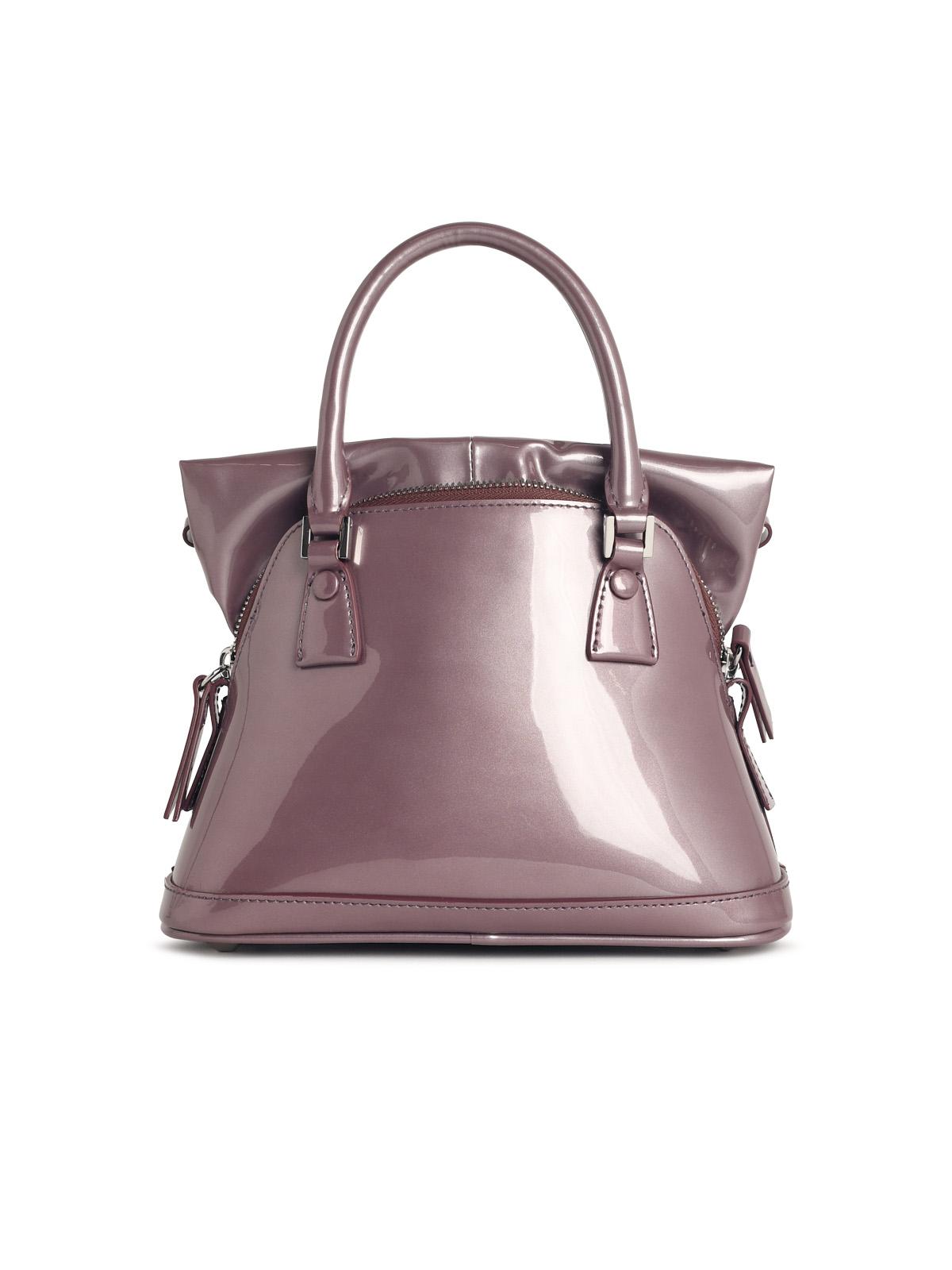 Maison Margiela Micro '5Ac Classique' Purple Leather Bag Women MAISON MARGIELA