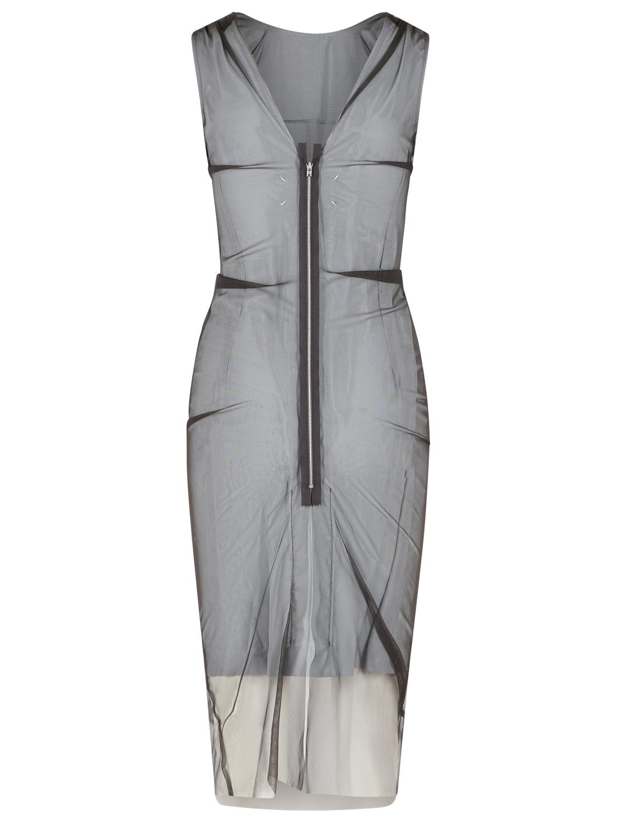 Maison Margiela Brown Polyamide Dress Women MAISON MARGIELA