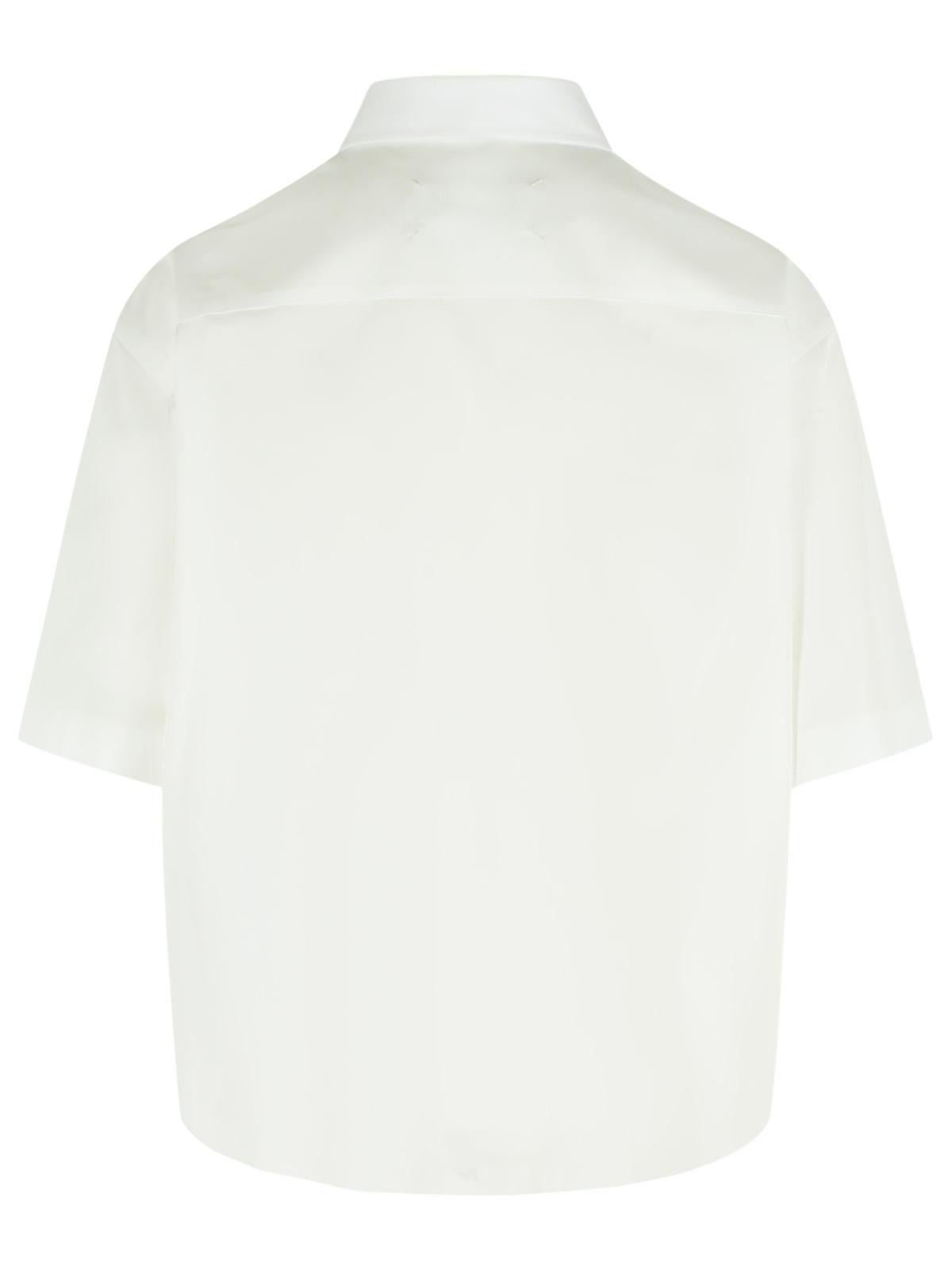 Maison Margiela White Cotton Shirt Women MAISON MARGIELA