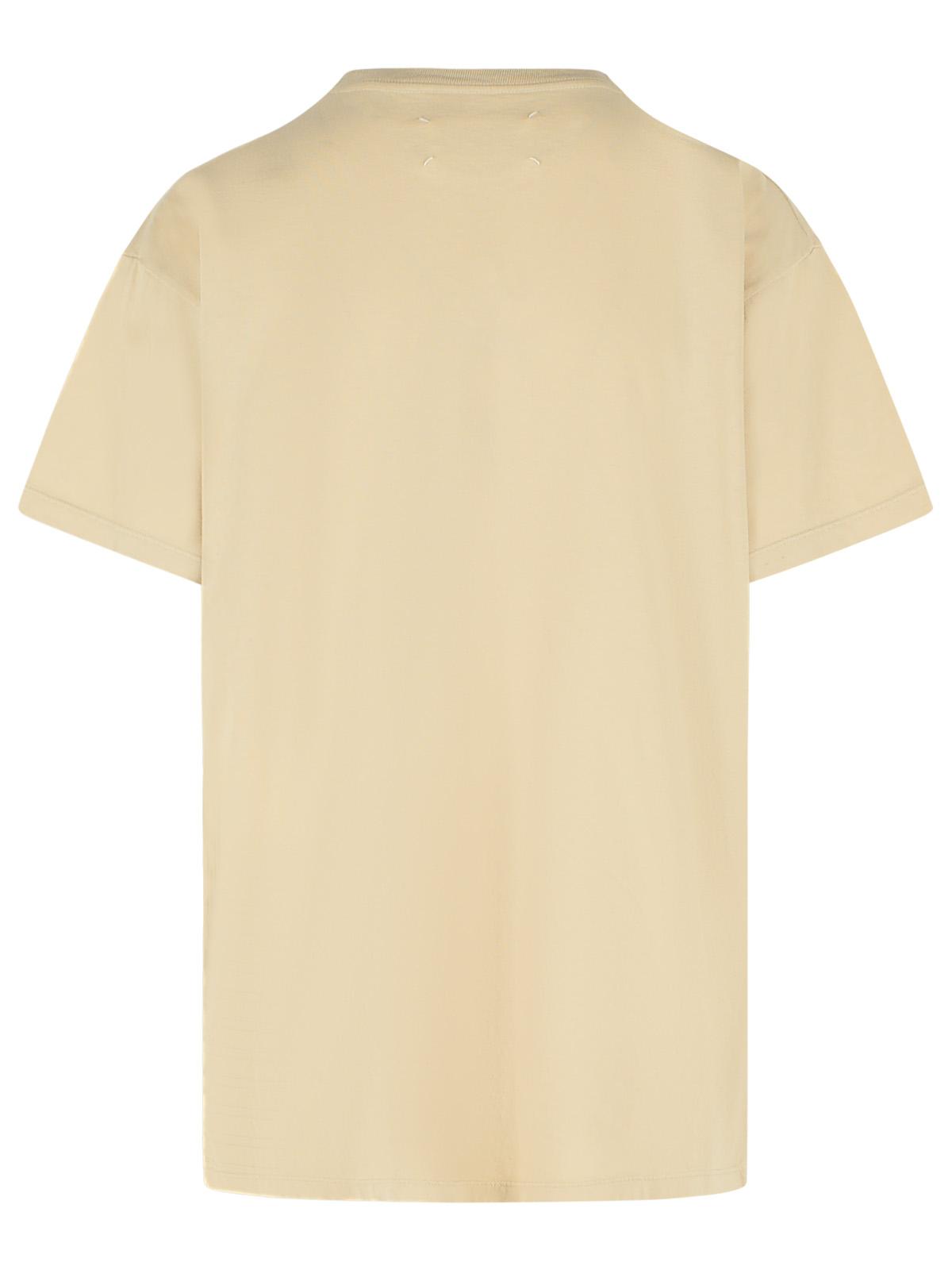 Maison Margiela Ivory Cotton T-Shirt Women MAISON MARGIELA