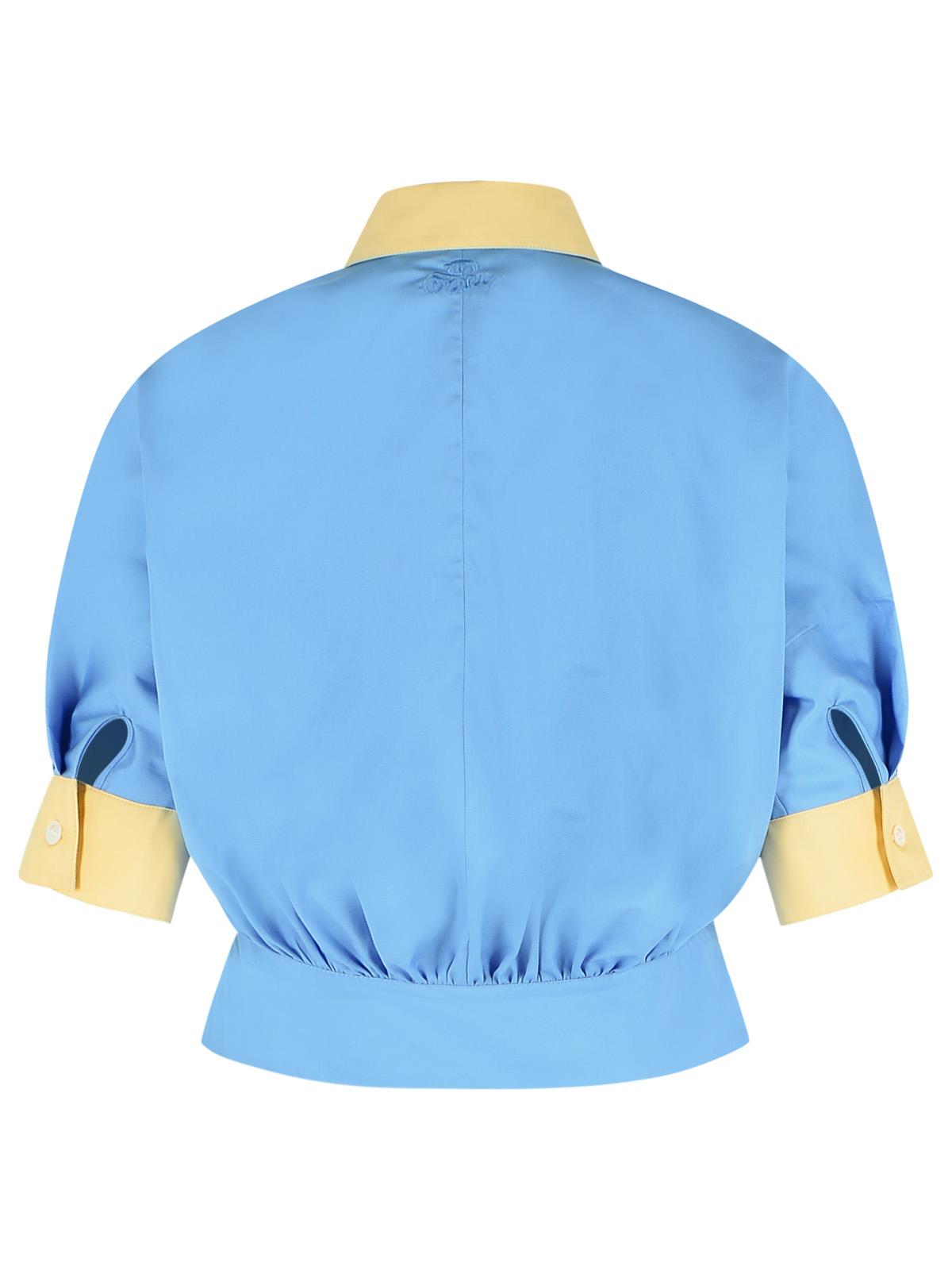 Marni Light Blue Cotton Shirt Women MARNI
