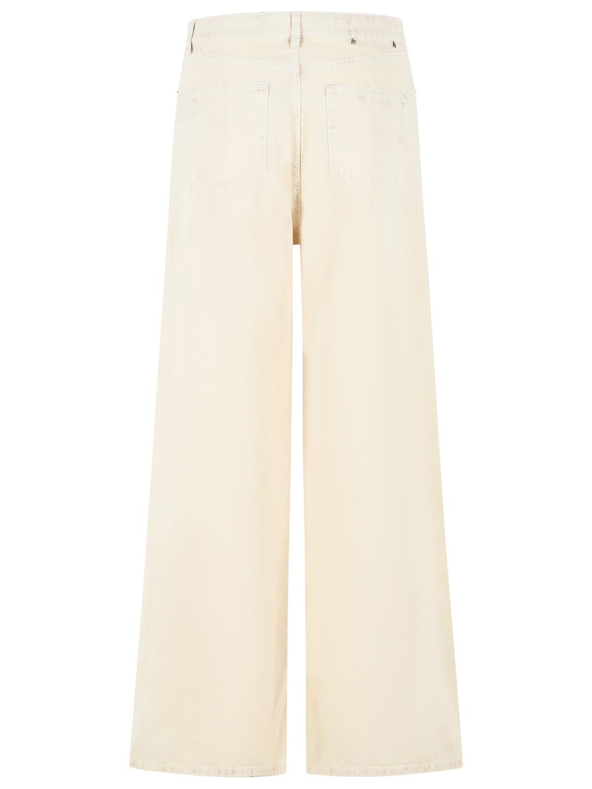 Golden Goose 'Melody' Cream Cotton Patalone Women GOLDEN GOOSE
