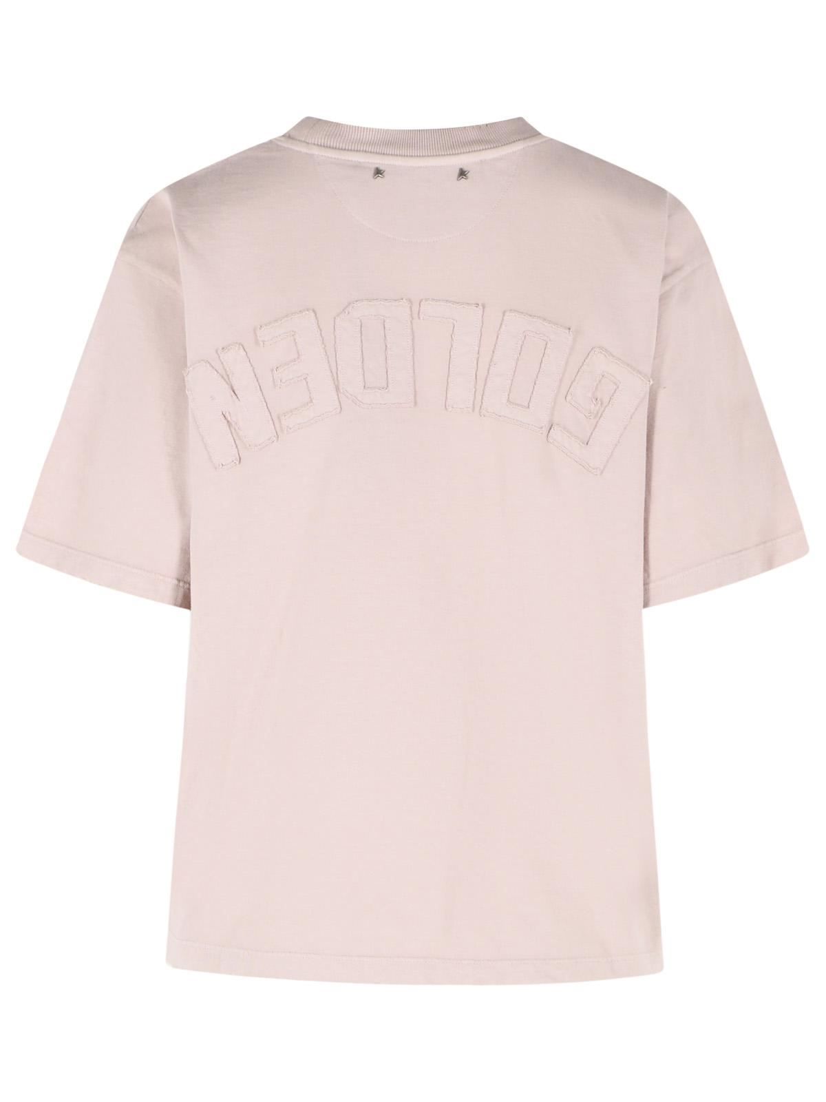 Golden Goose Powder Cotton T-Shirt Women GOLDEN GOOSE