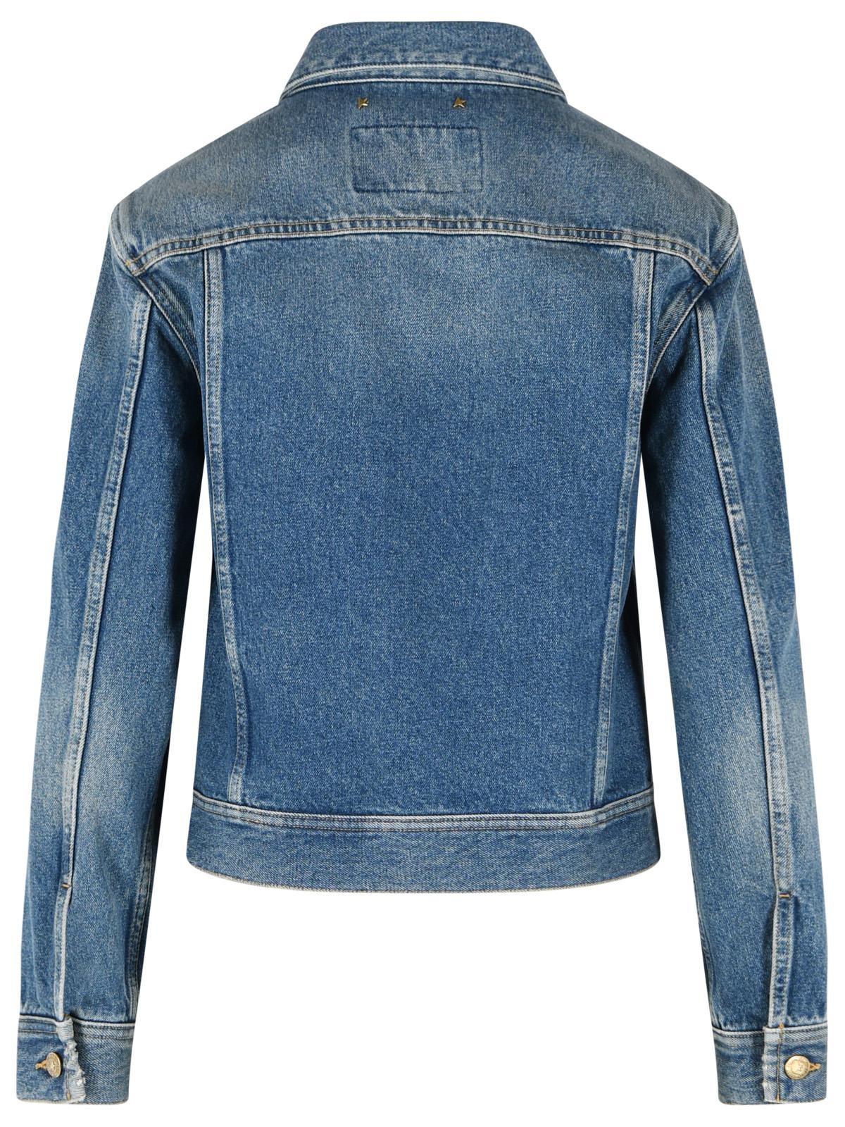 Golden Goose Blue Cotton Jacket Women GOLDEN GOOSE