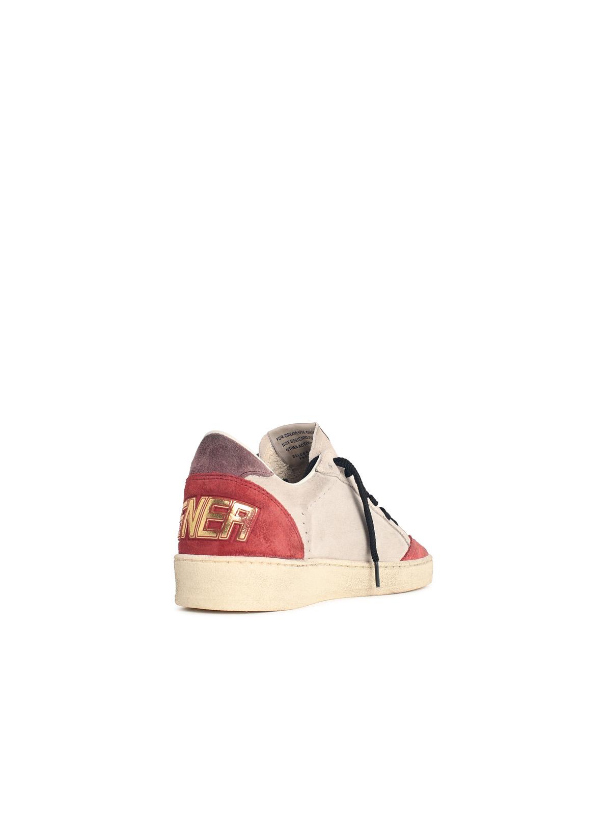 Golden Goose 'Ball Star' Grey Suede Sneakers Women GOLDEN GOOSE
