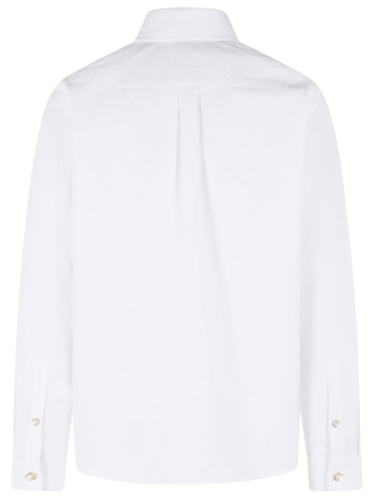 Casablanca White Cotton Shirt Men CASABLANCA
