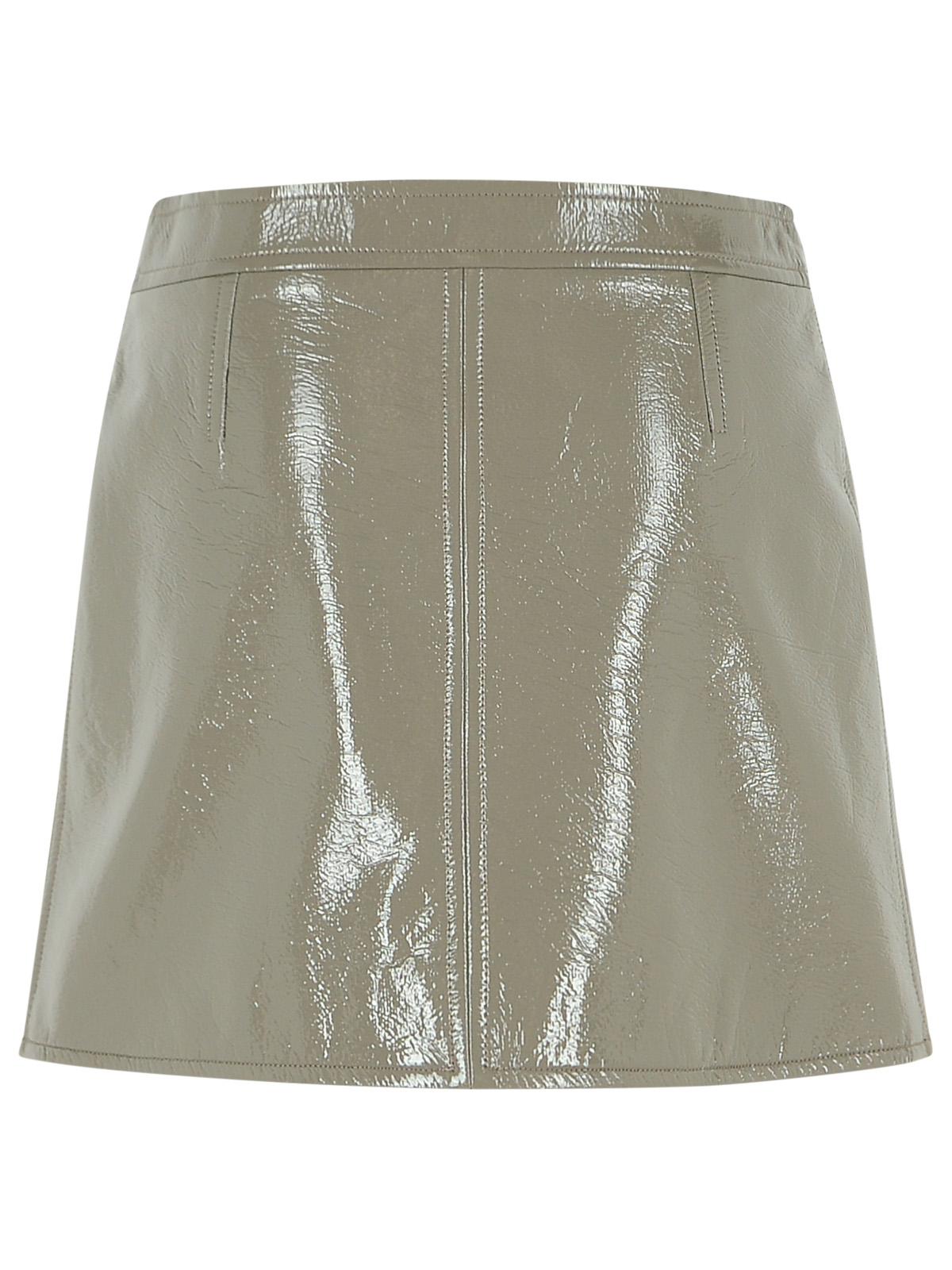 Courreges 'Reedition' Grey Polyester Blend Miniskirt Women COURREGES