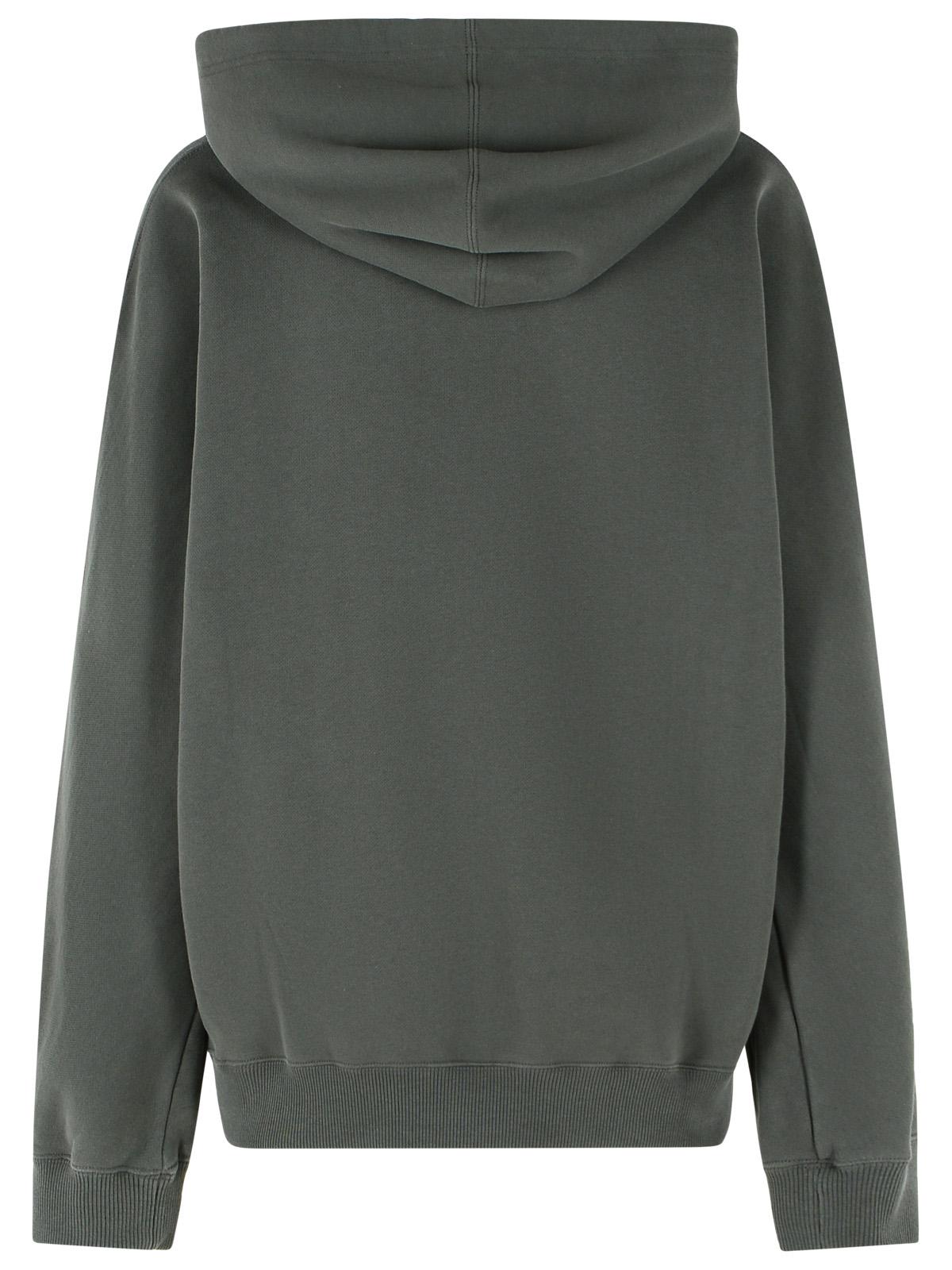 Courreges Gray Cotton Sweatshirt Women COURREGES