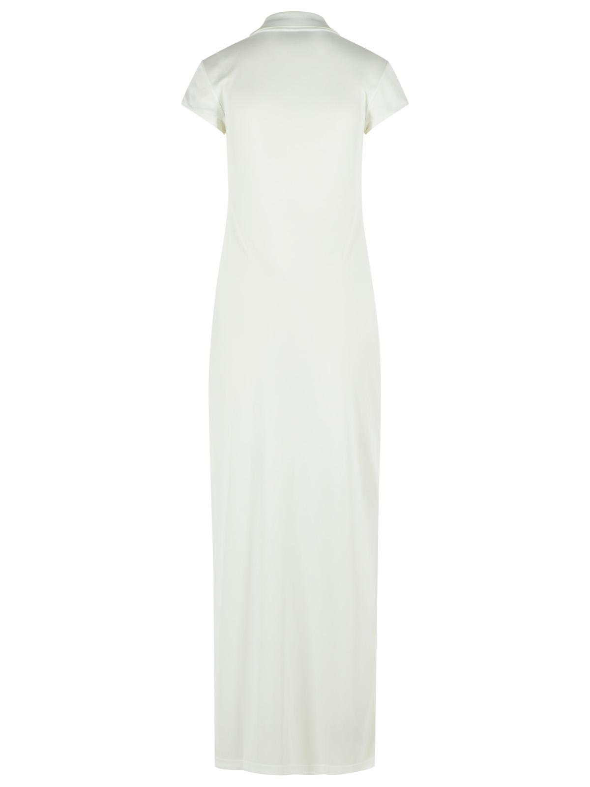 Courreges White Polyester Dress Women COURREGES