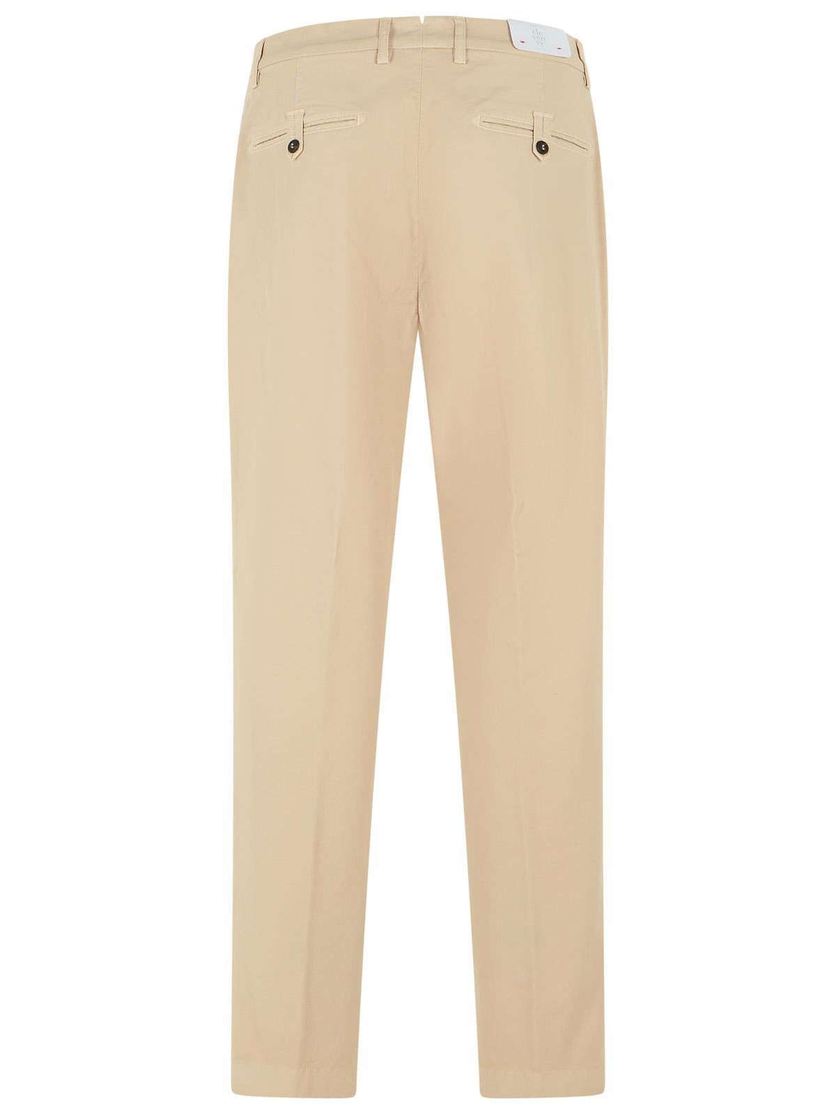 Eleventy Beige Cotton Pants Men ELEVENTY