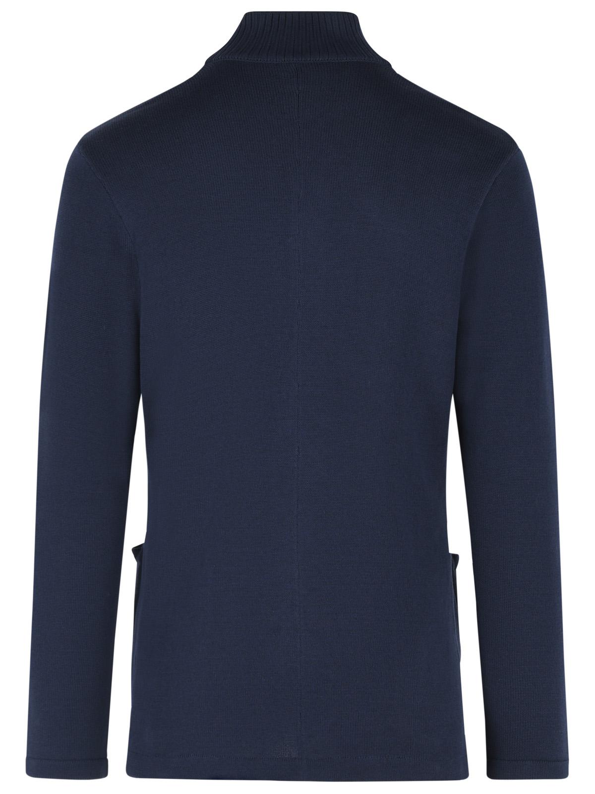 Eleventy Blue Cotton Sweater Men ELEVENTY