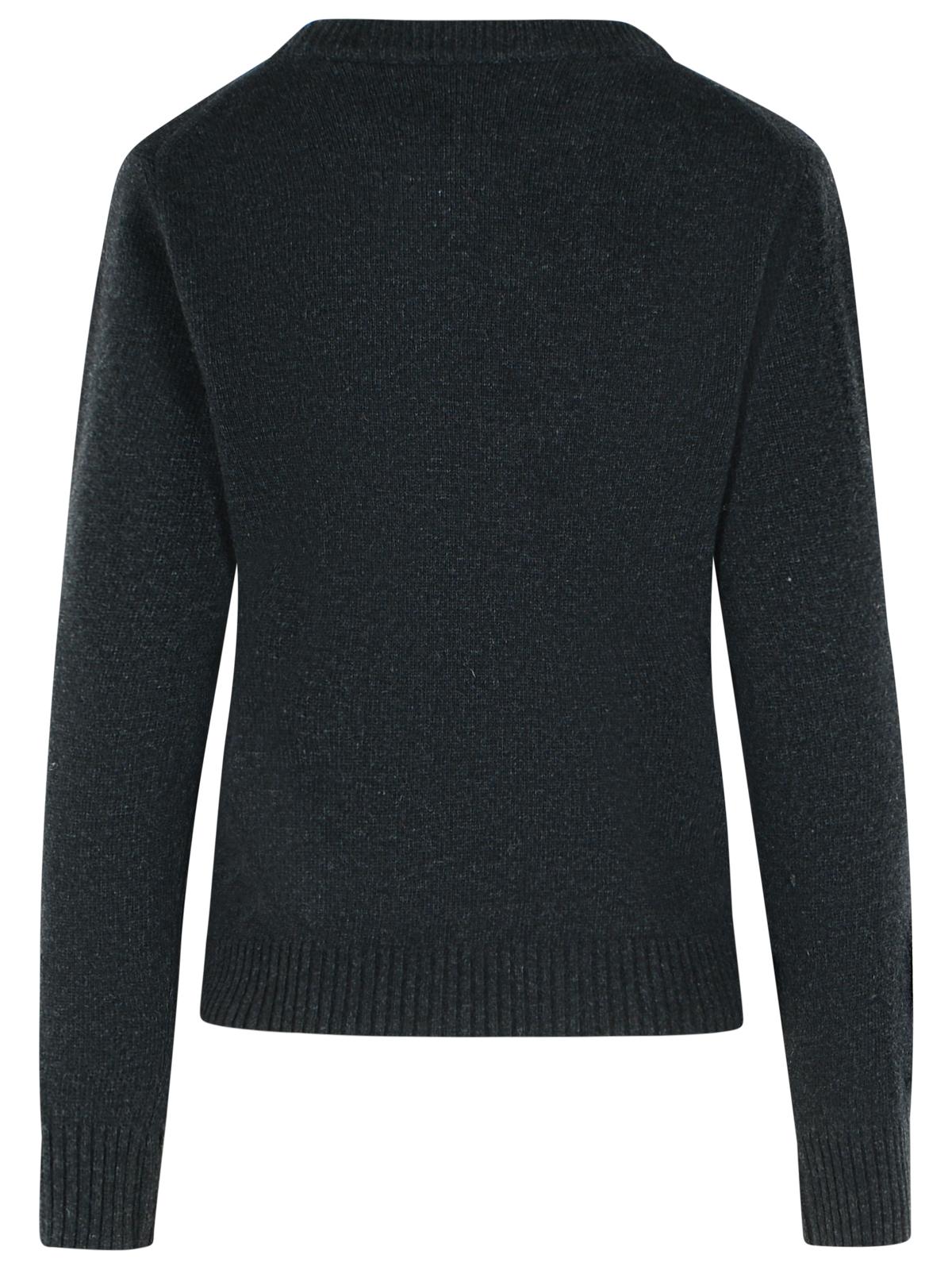 Ganni 'Phantom' Grey Wool Blend Sweater Women GANNI