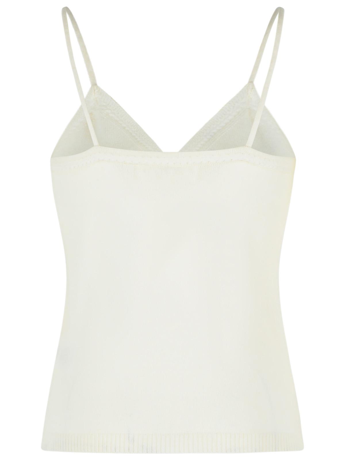 Lisa Yang 'Nala' Cream Cashmere Tank Top Women LISA YANG