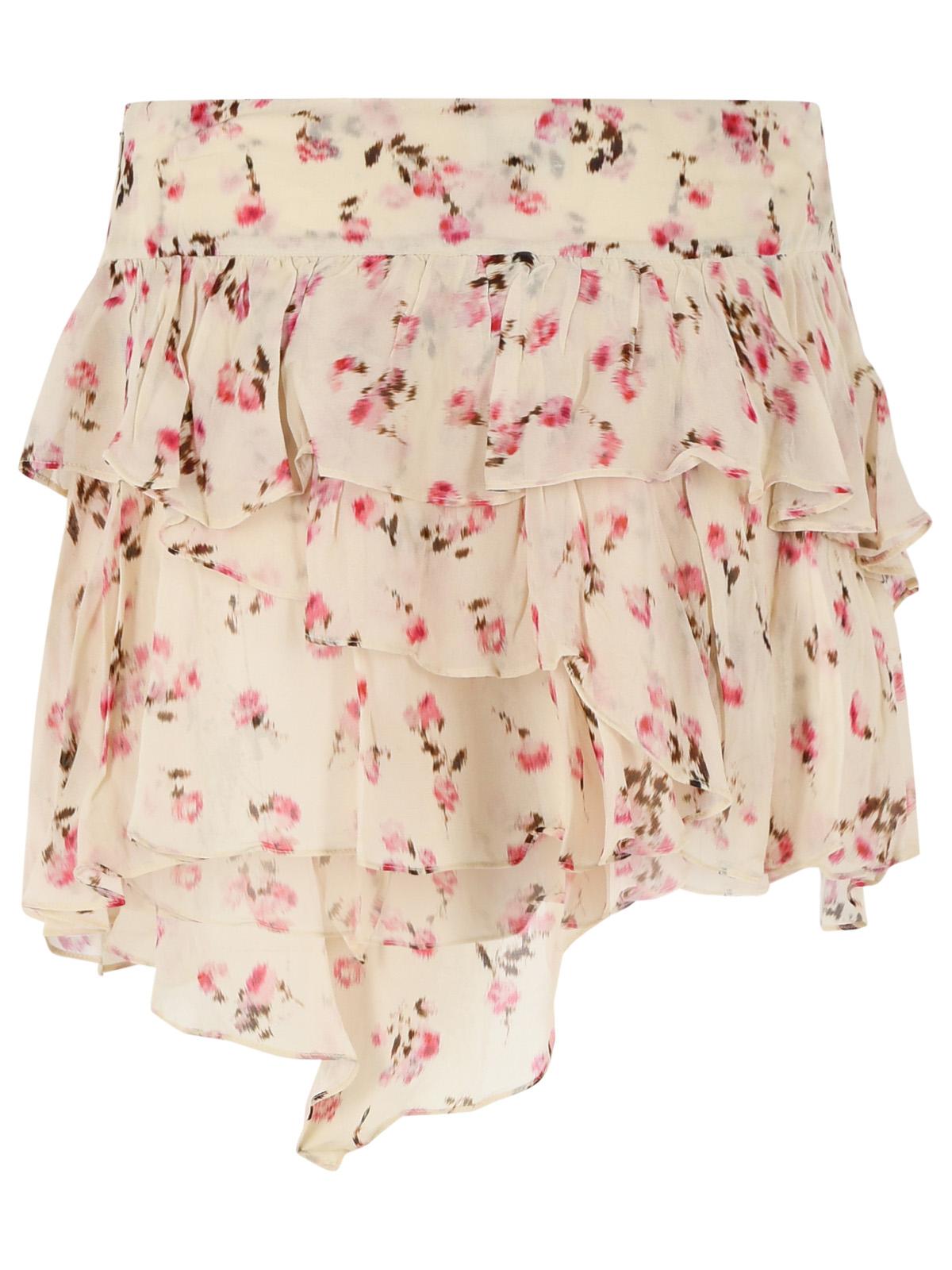 Isabel Marant Etoile 'Lolita' Beige Viscose Skirt Women ISABEL MARANT ETOILE