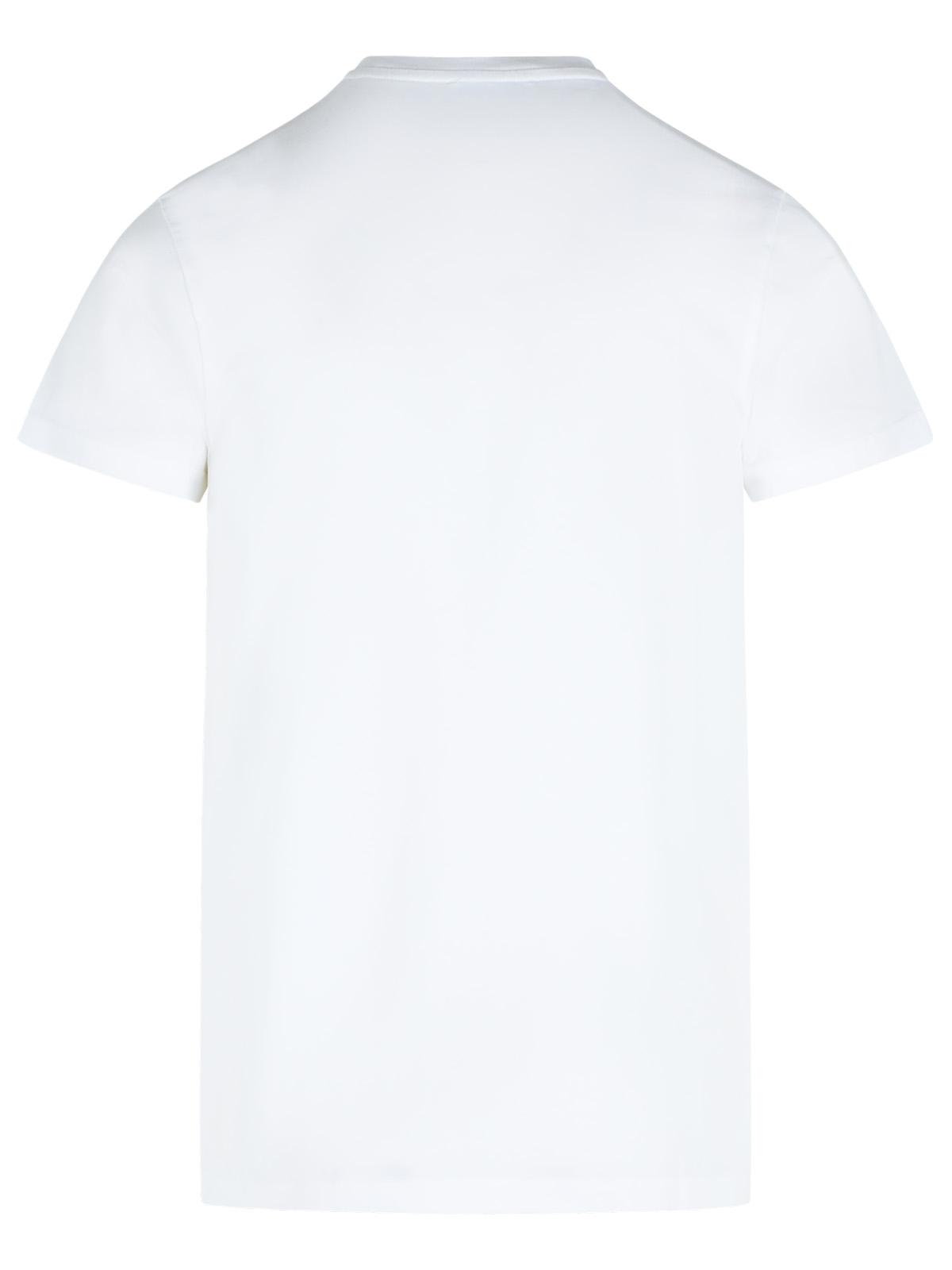Jil Sander White Cotton Crew Neck T-Shirt Men JIL SANDER