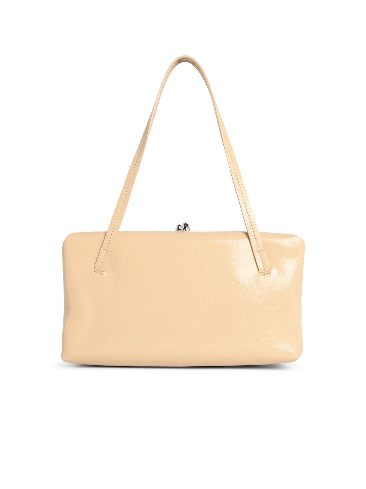 Jil Sander 'Goji Pillow' Small Beige Leather Bag Women JIL SANDER