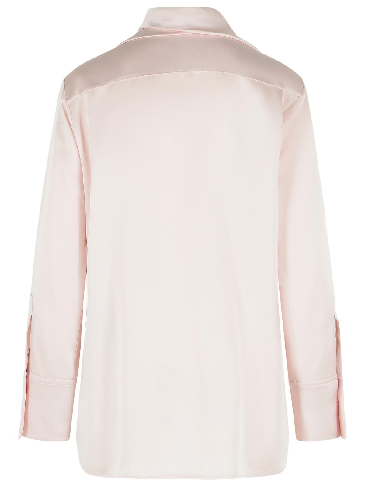 Jil Sander 'Fiocco' Pink Acetate And Viscose Shirt Women JIL SANDER