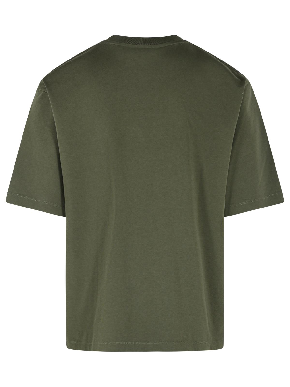 Dsquared2 Green Cotton T-Shirt Men DSQUARED2