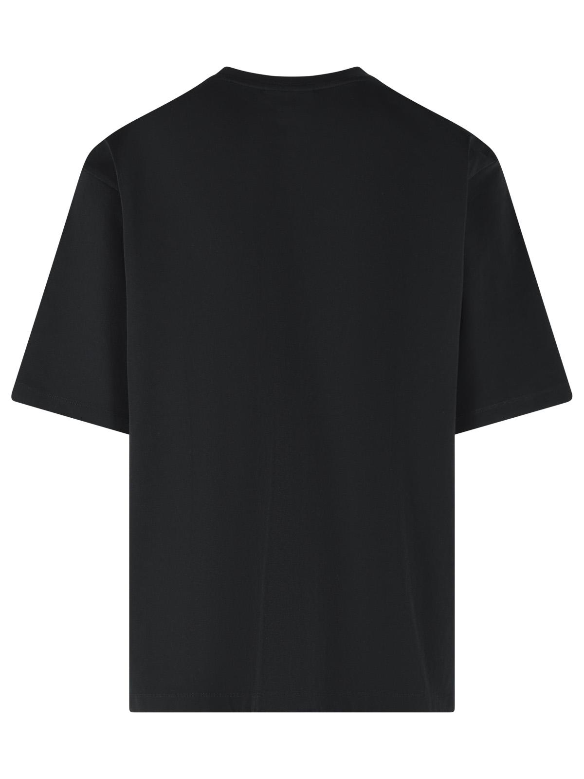 Dsquared2 Black Cotton T-Shirt Men DSQUARED2
