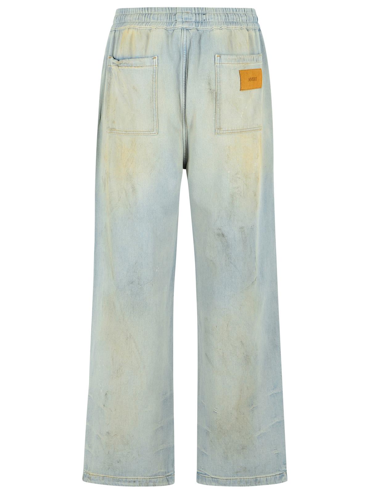 Amiri Light Blue Cotton Jeans Men AMIRI
