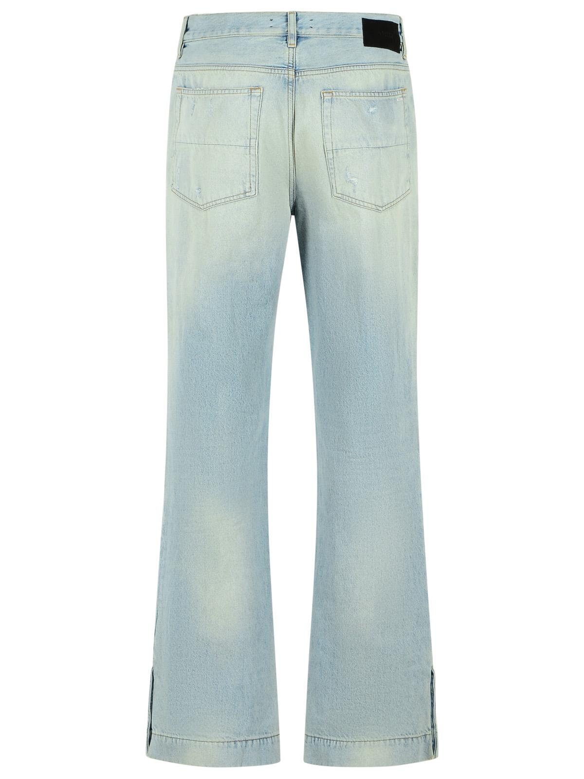 Amiri 'Flare' Light Blue Cotton Jeans Men AMIRI